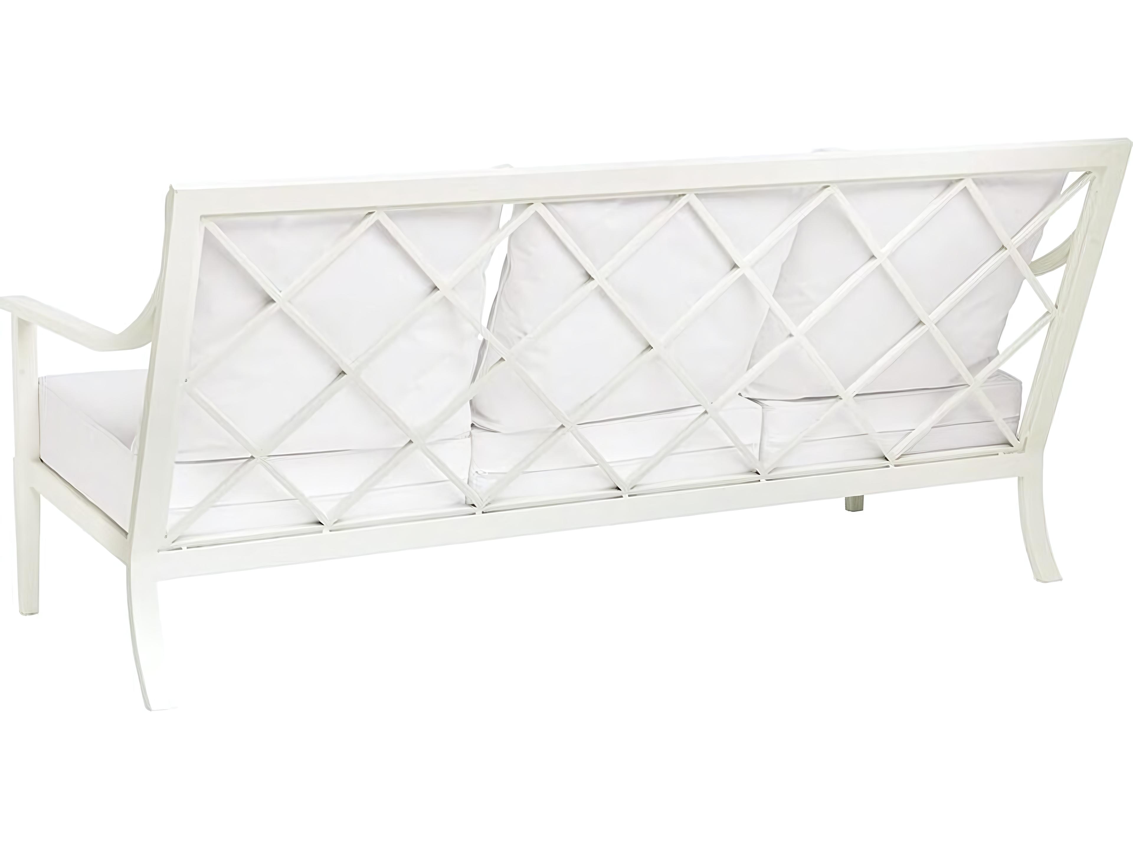 Kingsley Bate Special Order Meredith Aluminum Cushion Sofa