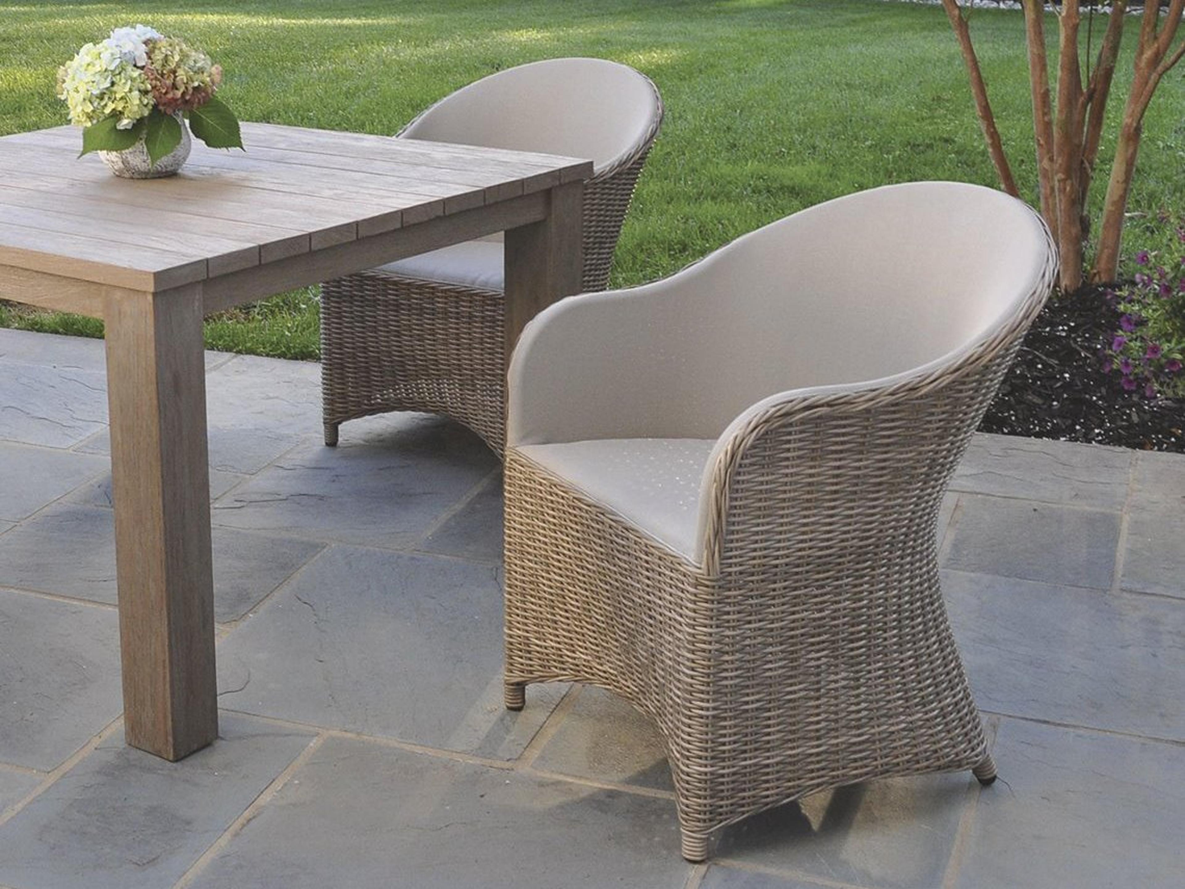 Kingsley Bate Milano Wicker Dining Set