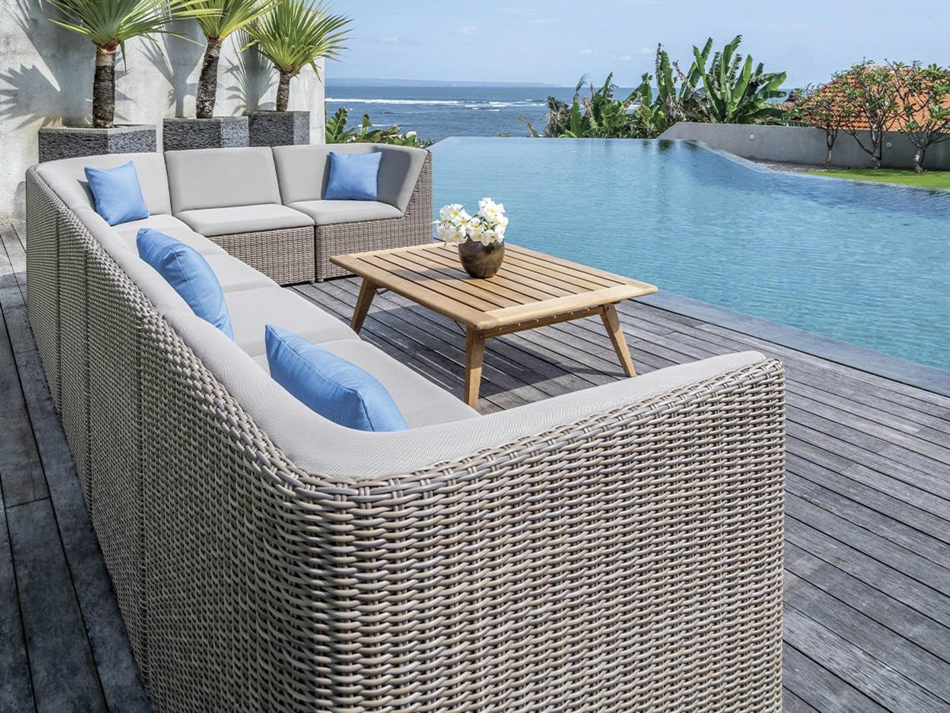 Milano Wicker Sling Lounge Set