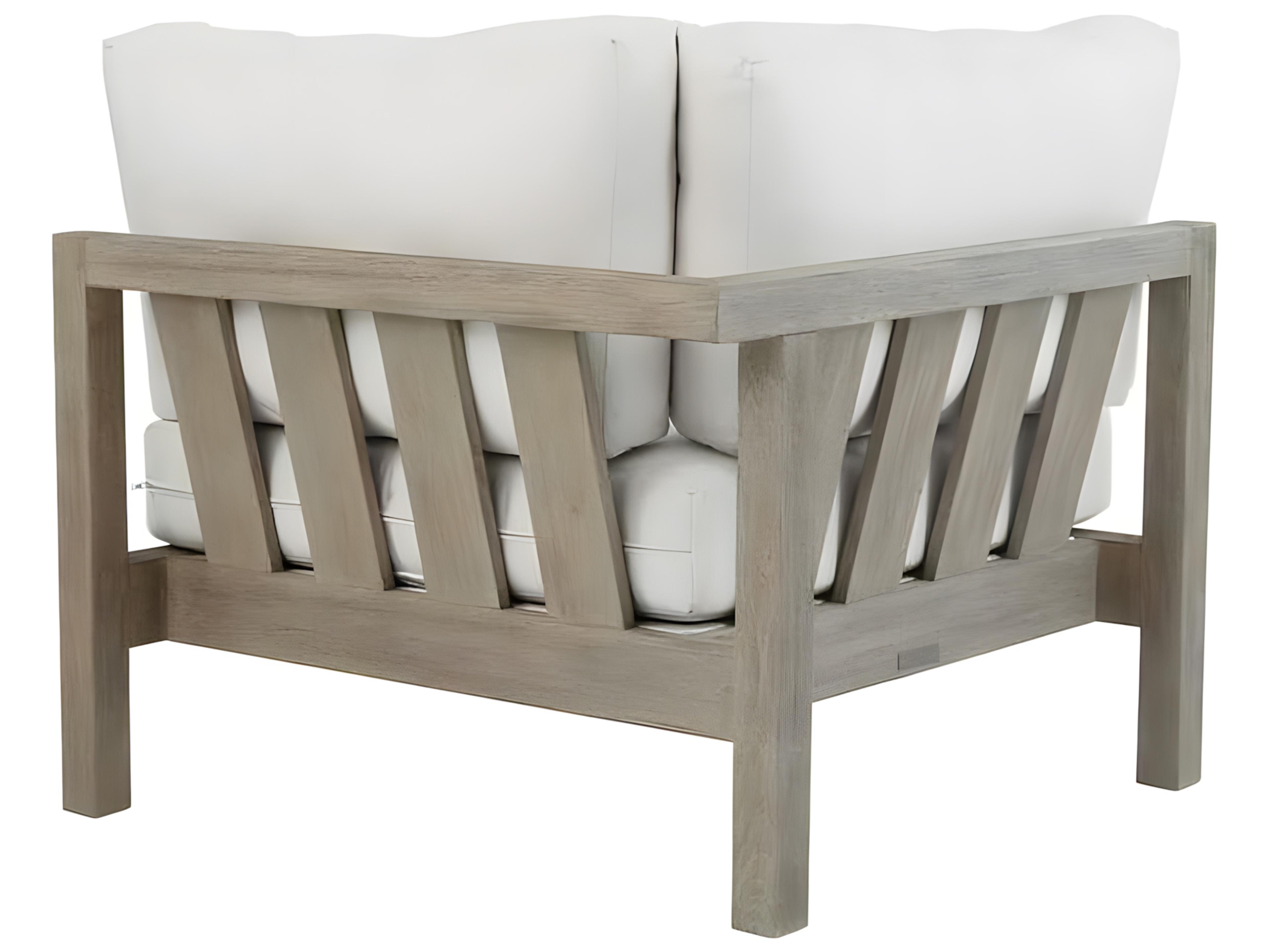 Kingsley Bate Special Order Montauk Teak Cushion Corner Lounge Chair