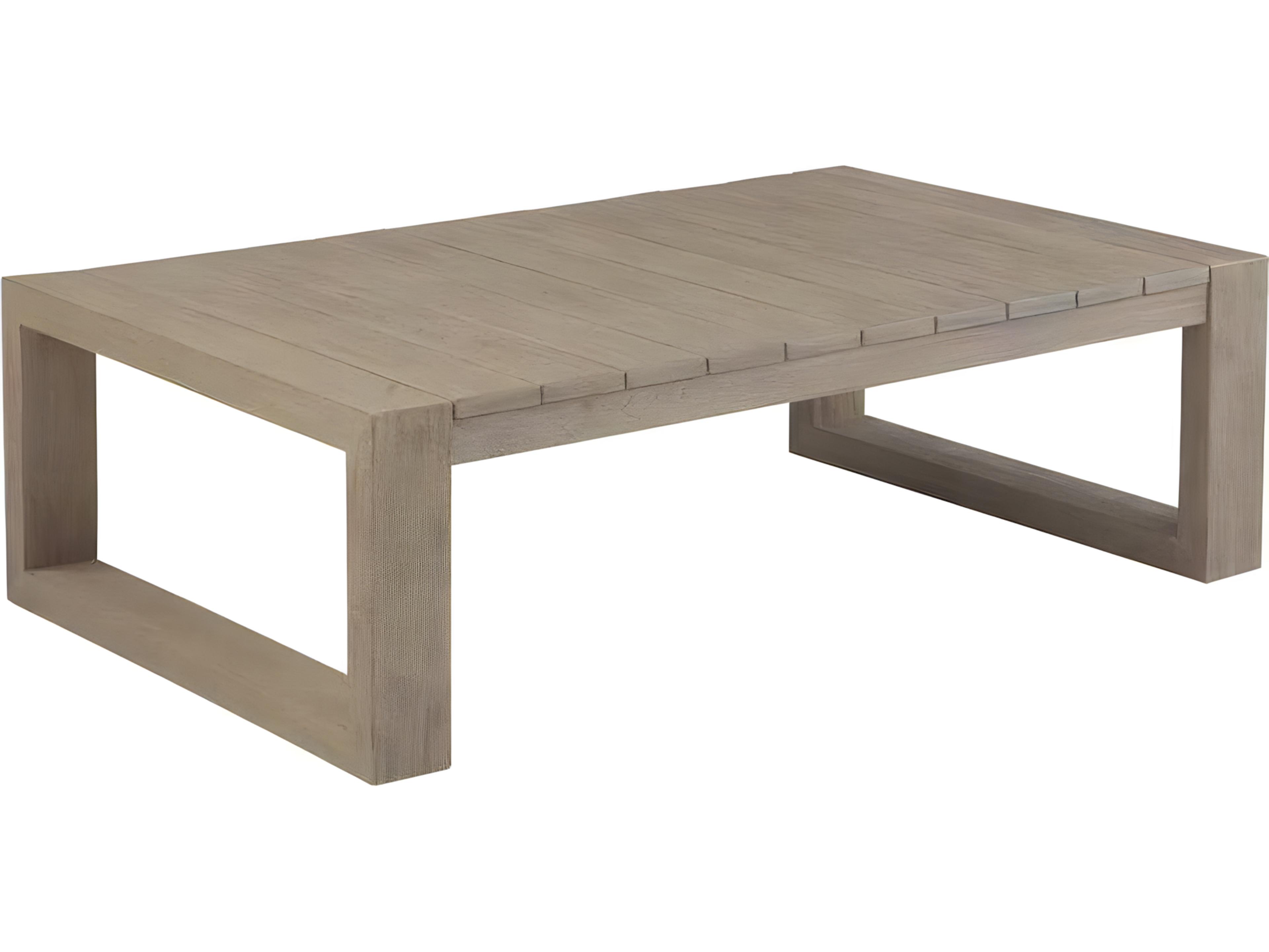 Special Order Montauk Teak 51"W x 31.5"D Rectangular Coffee Table