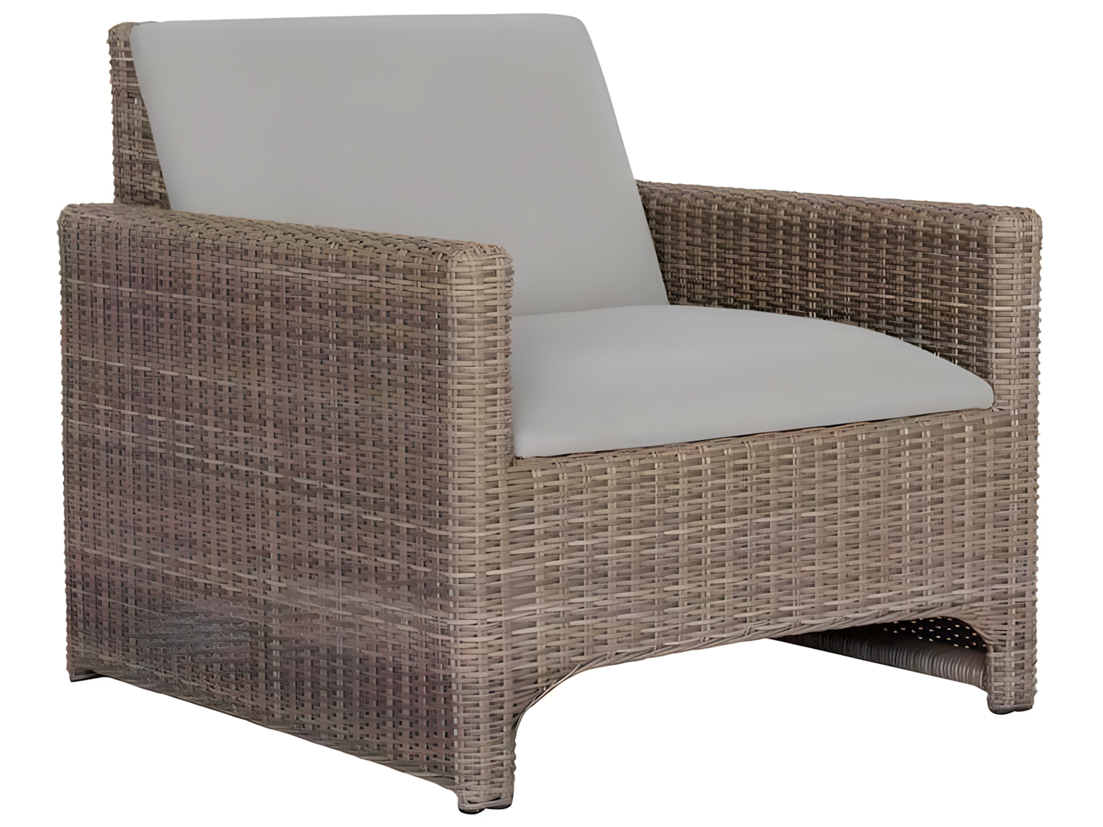 Milano Wicker Sling Lounge Chair Outdoor