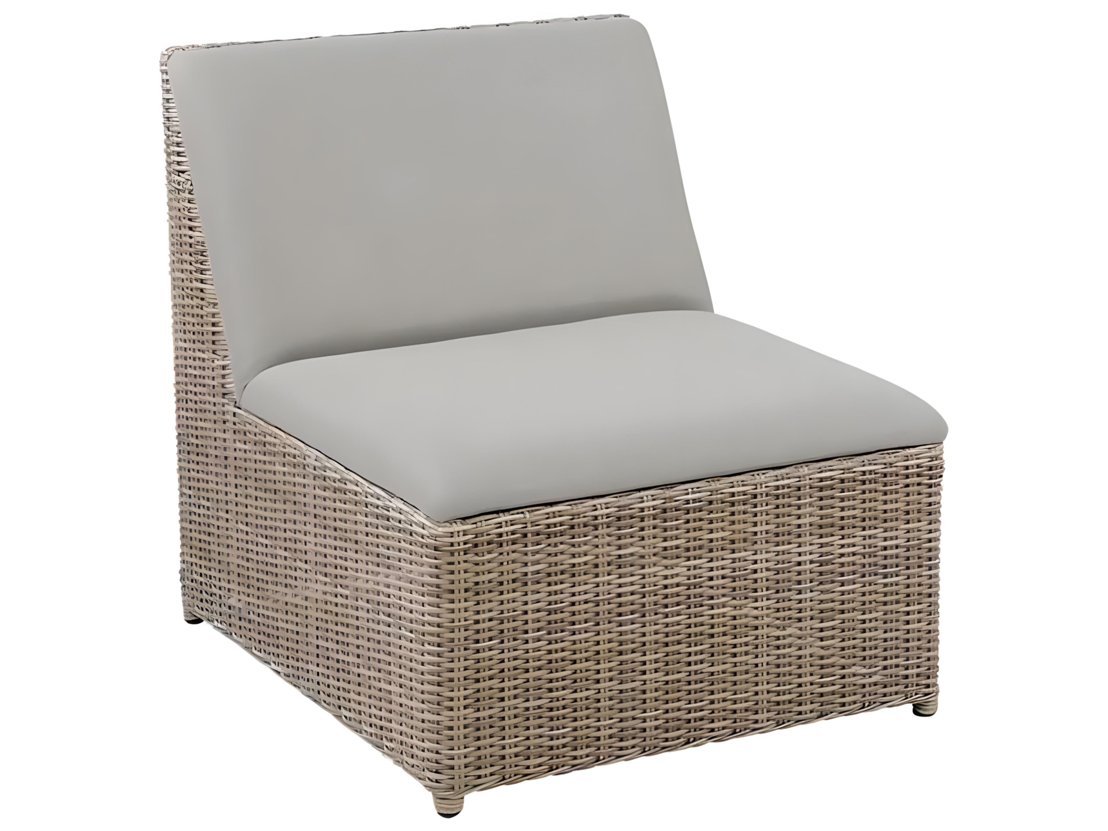 Milano Wicker Sling Modular Lounge Chair