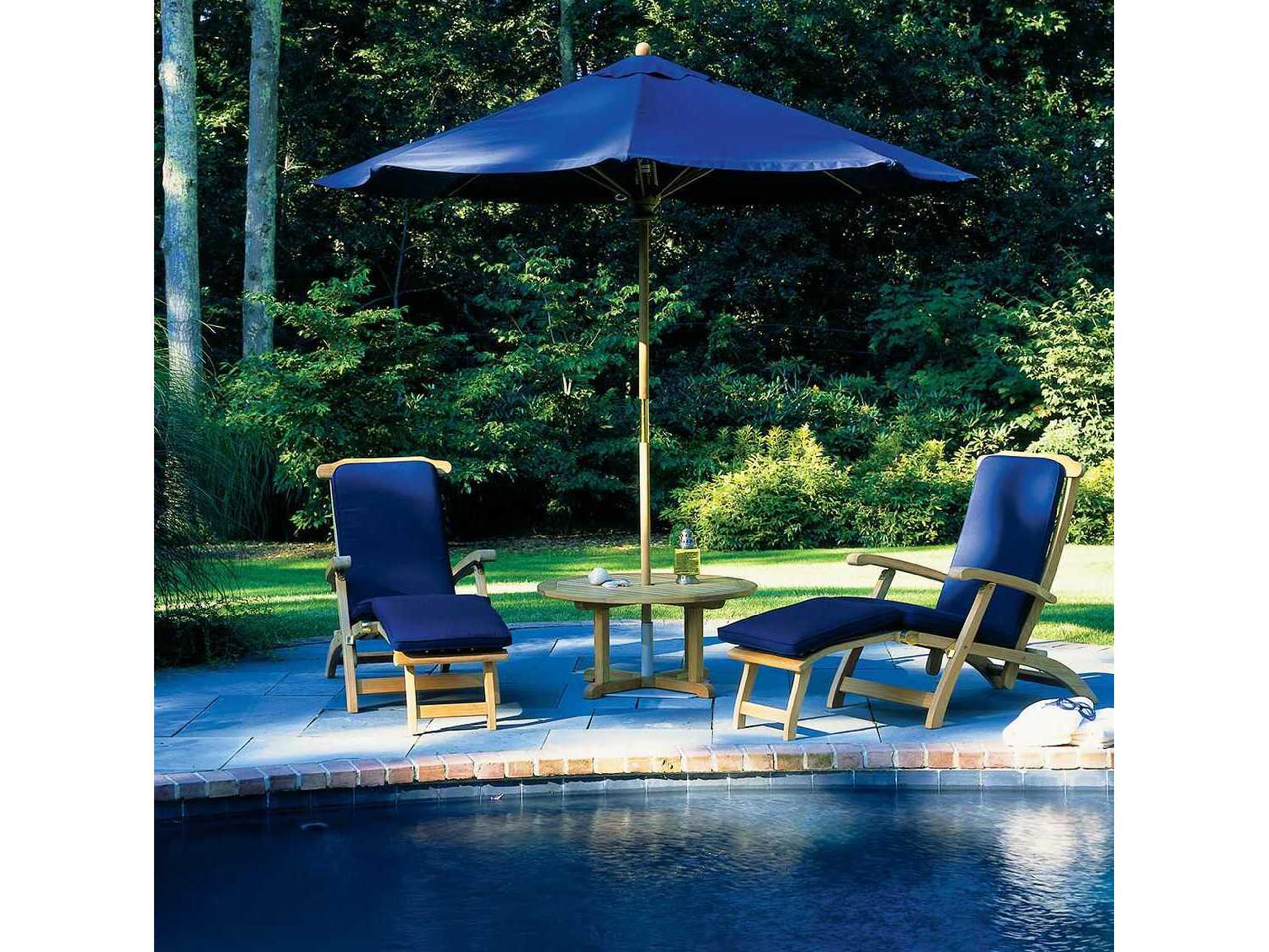 Kingsley Bate Market Wood 9' Foot Octagonal Umbrella