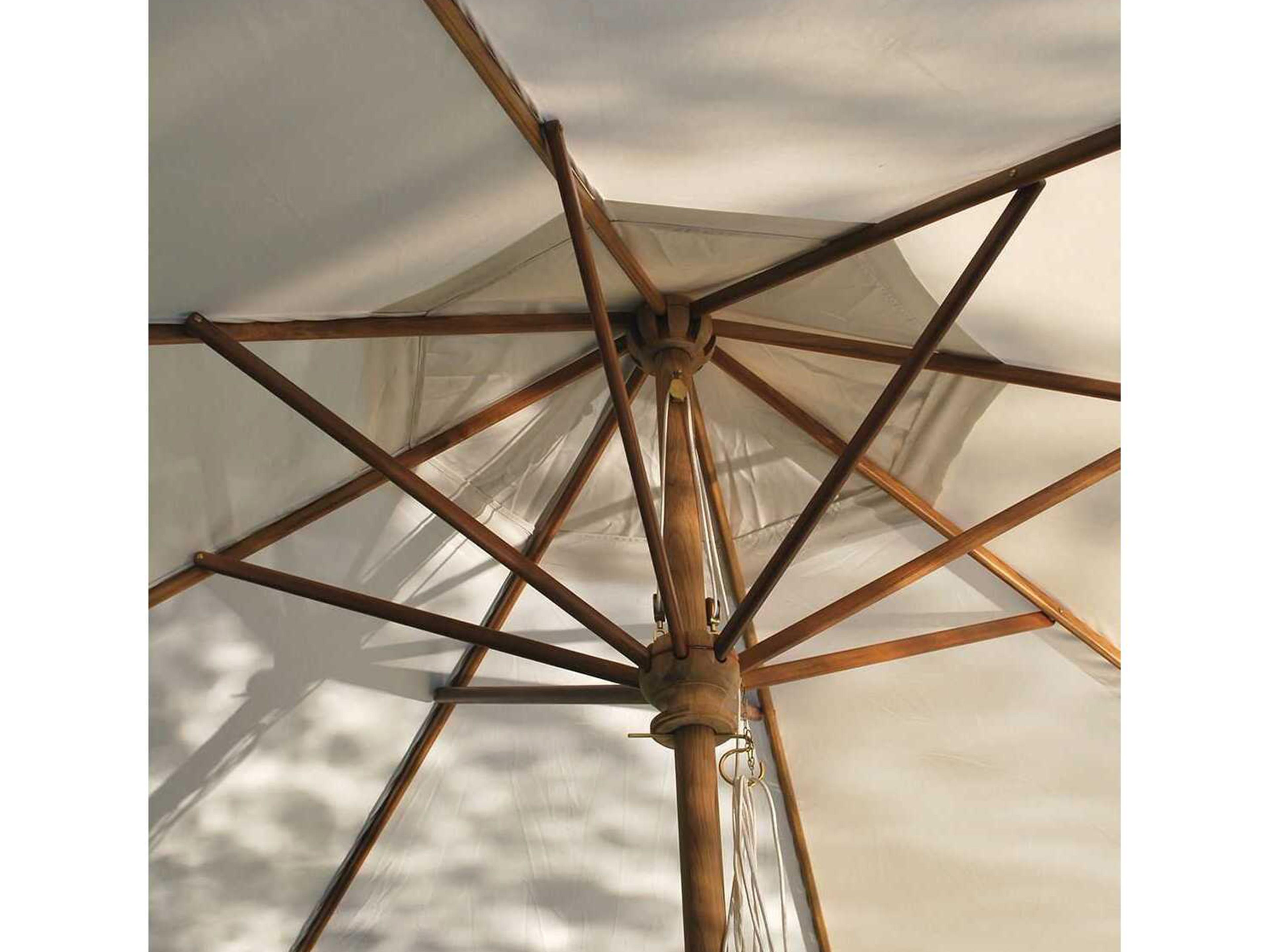 Kingsley Bate Special Order Market Wood 9' Foot Octagonal Umbrella