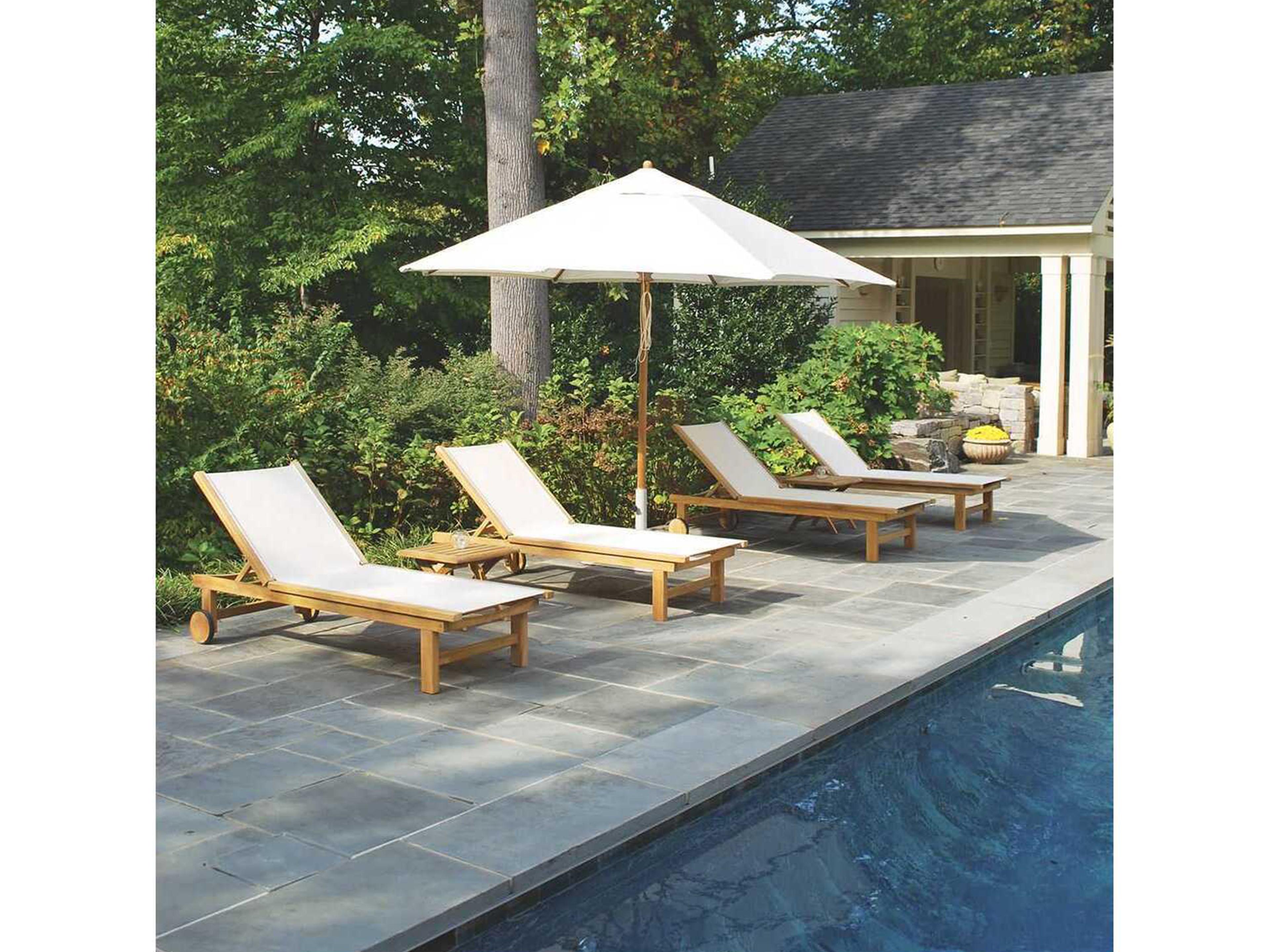 Kingsley Bate Special Order Market Wood 11.5' Foot Octagonal Umbrella