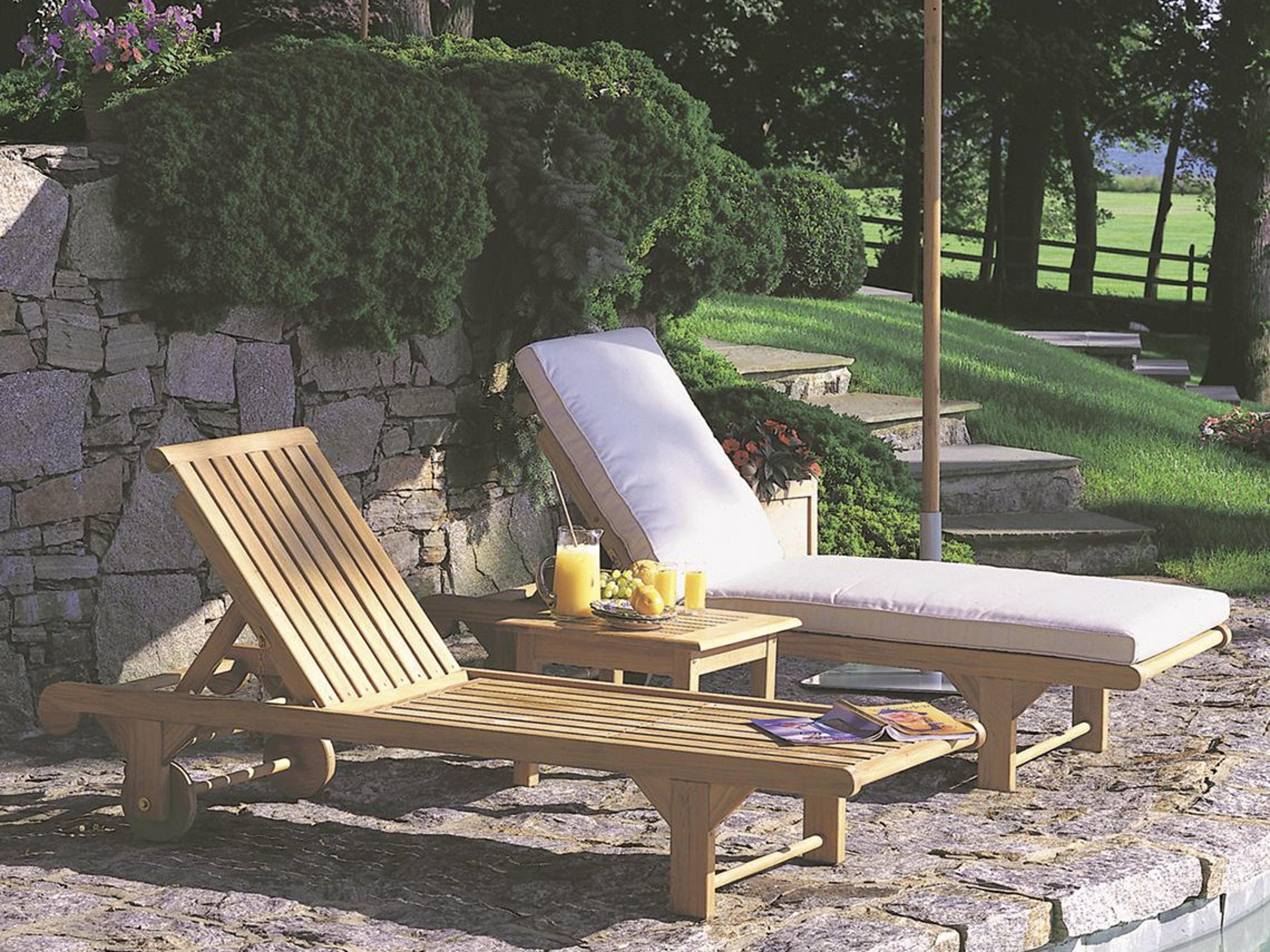 Nantucket Teak Cushion Lounge Set