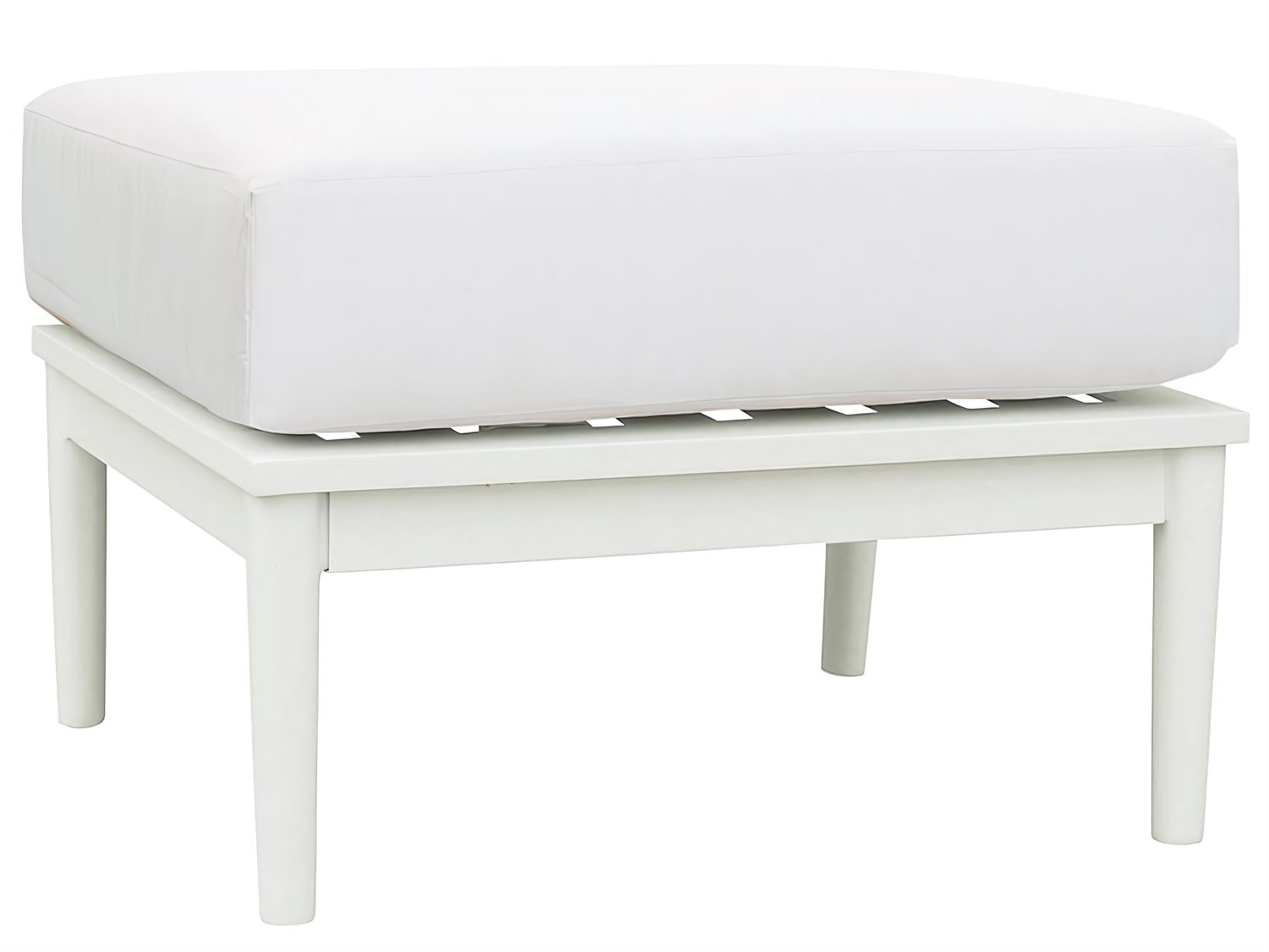 Nevis Aluminum Cushion Ottoman