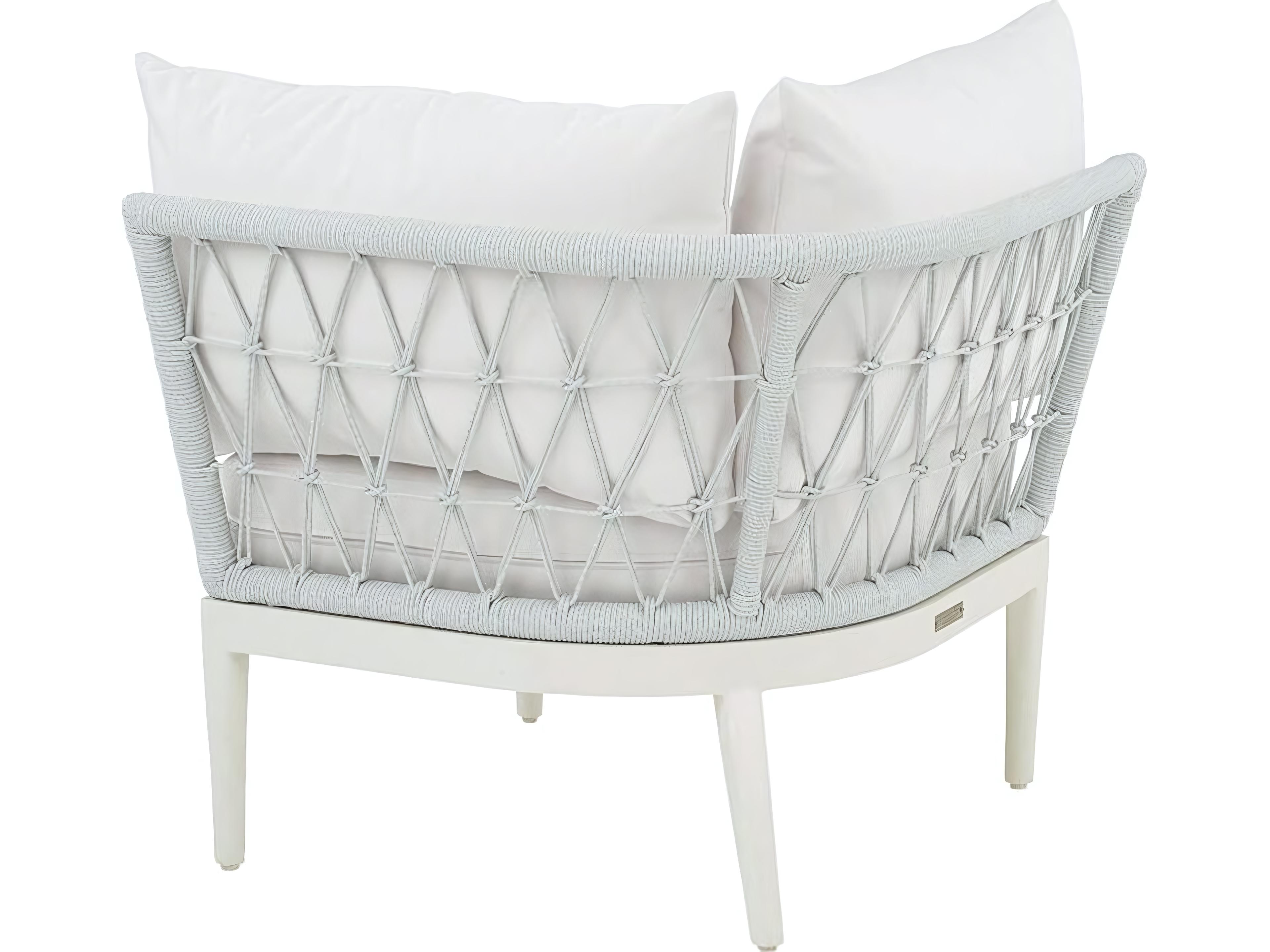 Kingsley Bate Nevis Aluminum Cushion Corner Lounge Chair