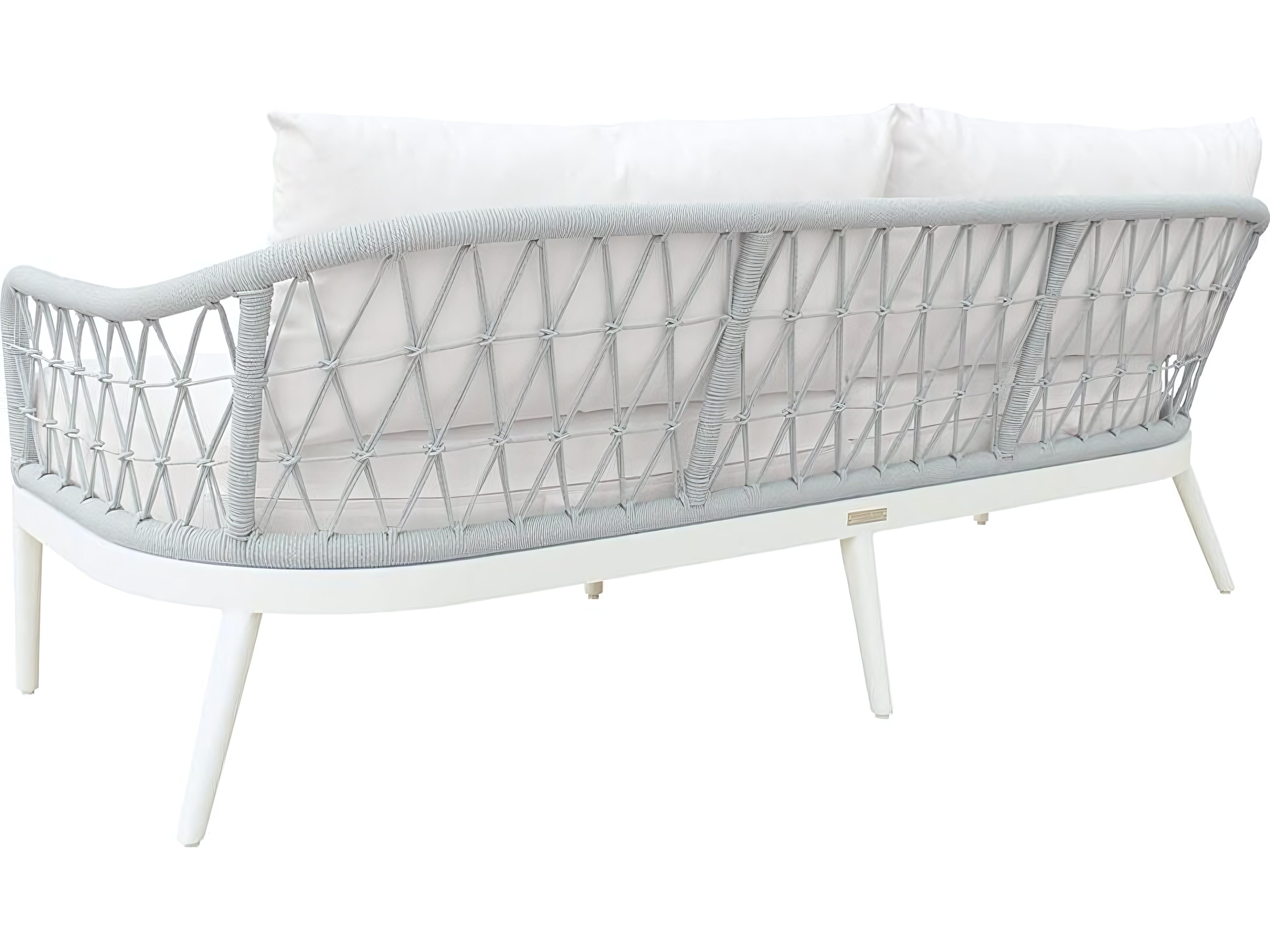 Kingsley Bate Nevis Aluminum Cushion Sofa