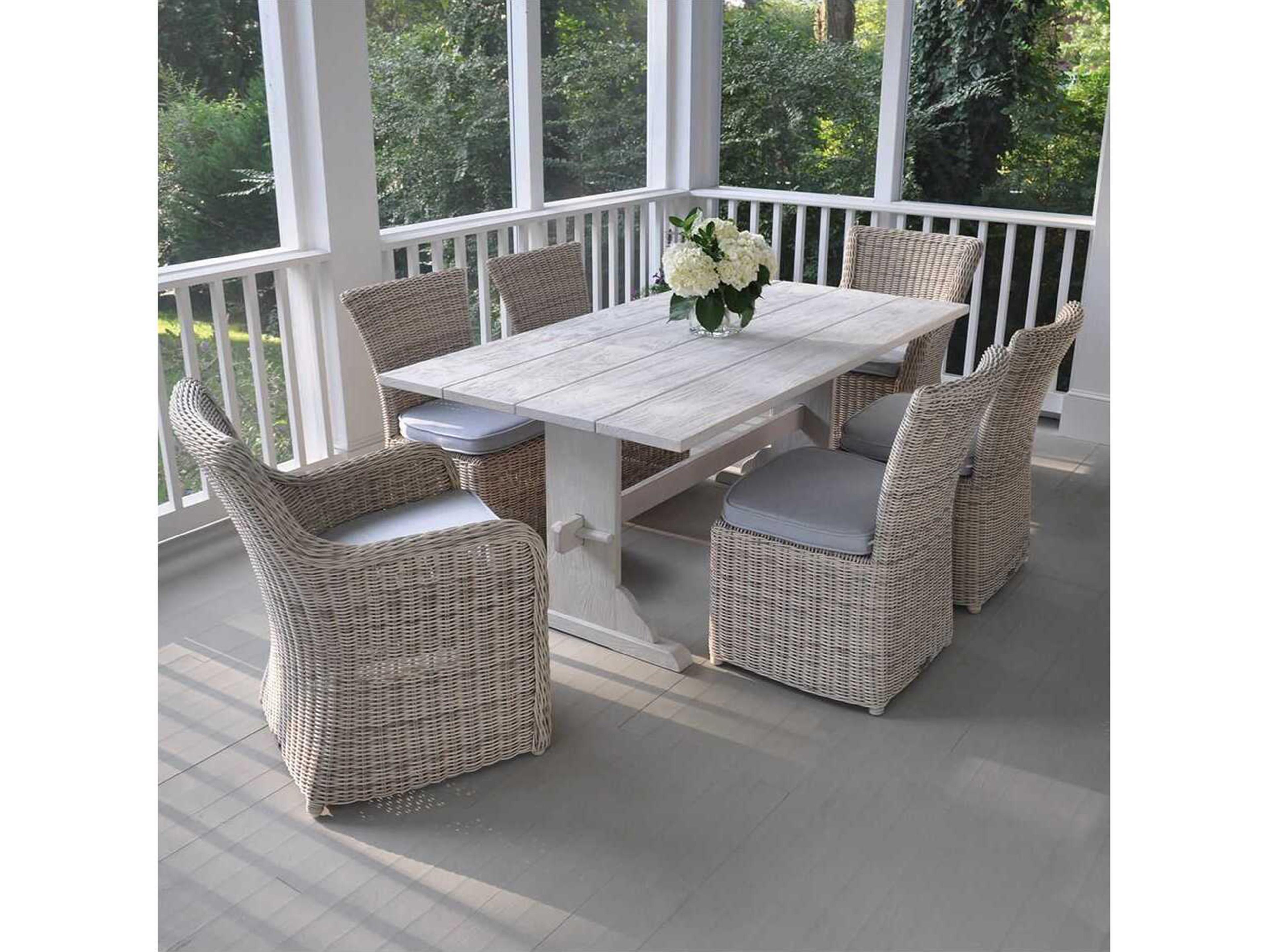 Kingsley Bate Oslo Teak 92"W x 39"D Rectangular Dining Table