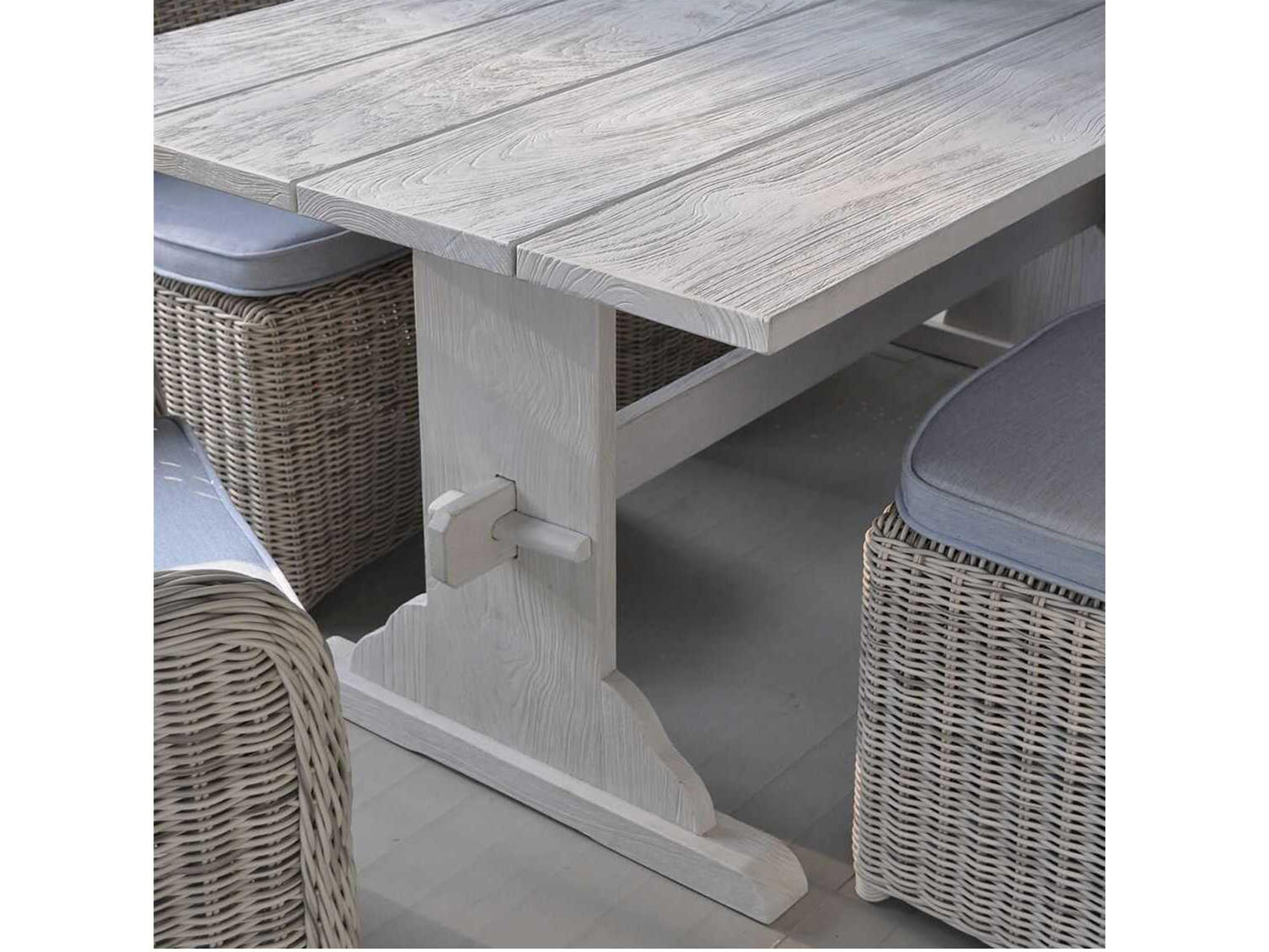 Kingsley Bate Oslo Teak 92"W x 39"D Rectangular Dining Table