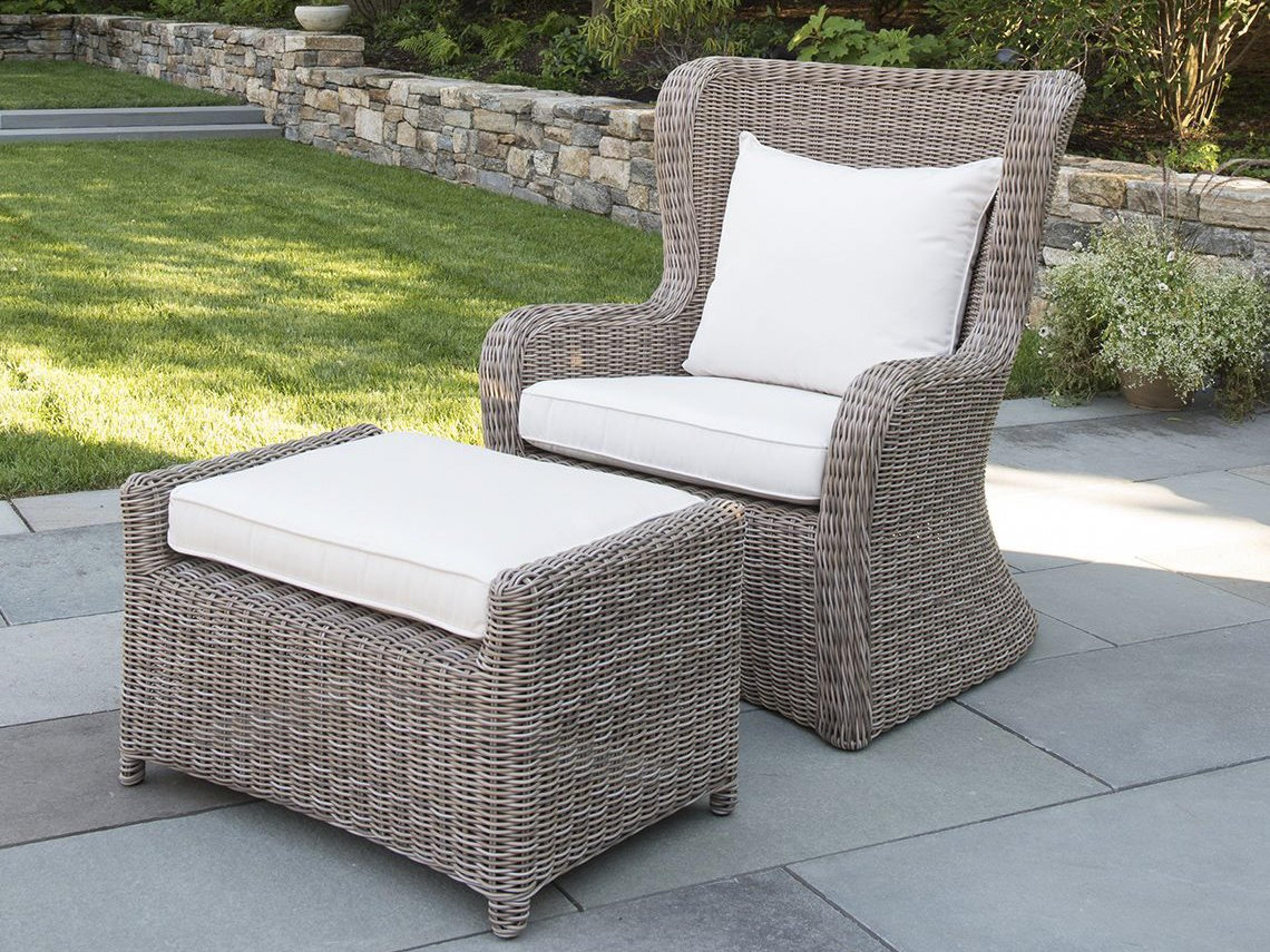 Sag Harbor Wicker Cushion Lounge Set
