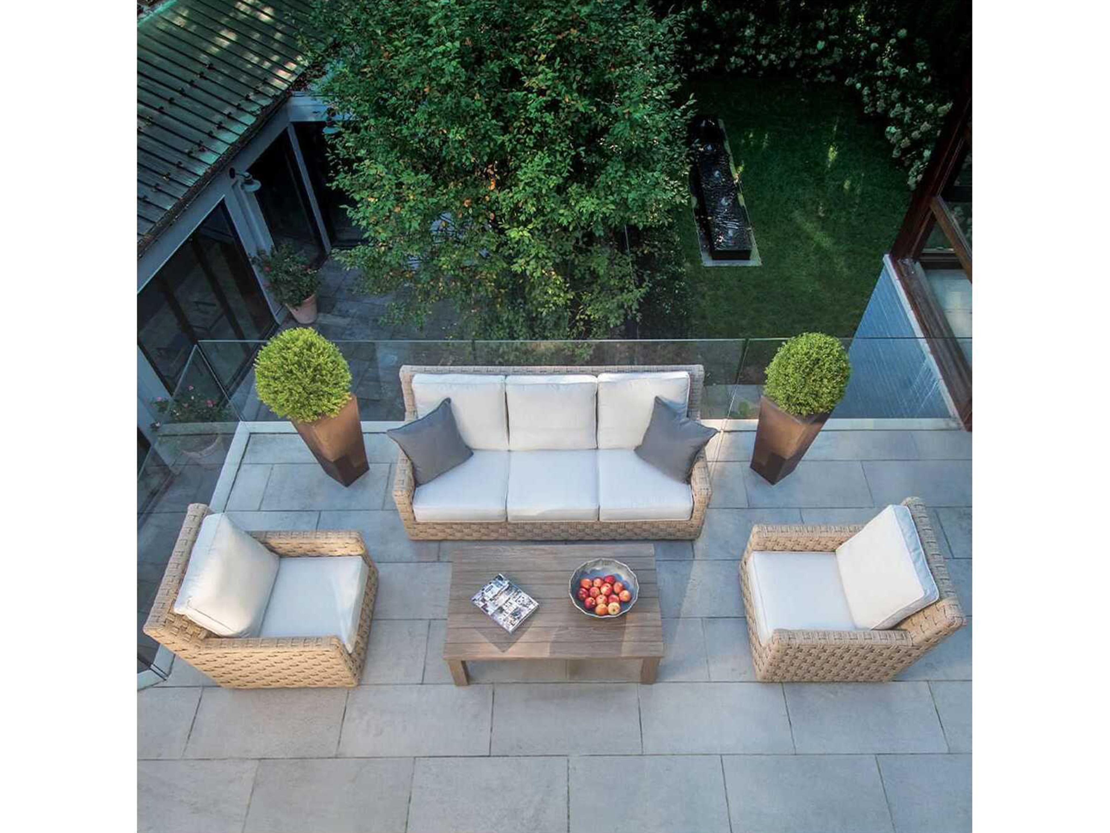 Kingsley Bate St. Barts Aluminum Cushion Lounge Chair