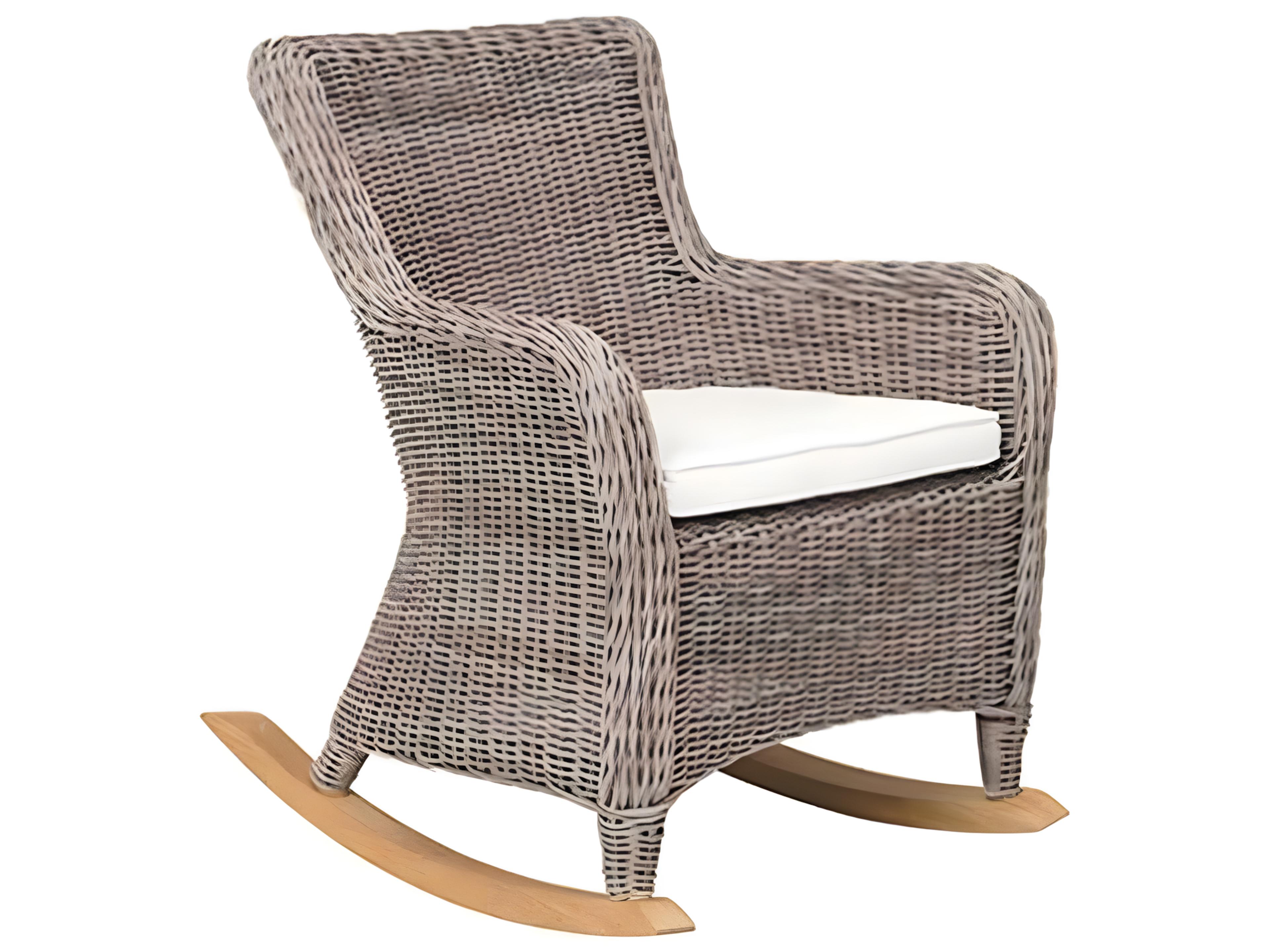 Sag Harbor Teak Cushion Rocker Chair