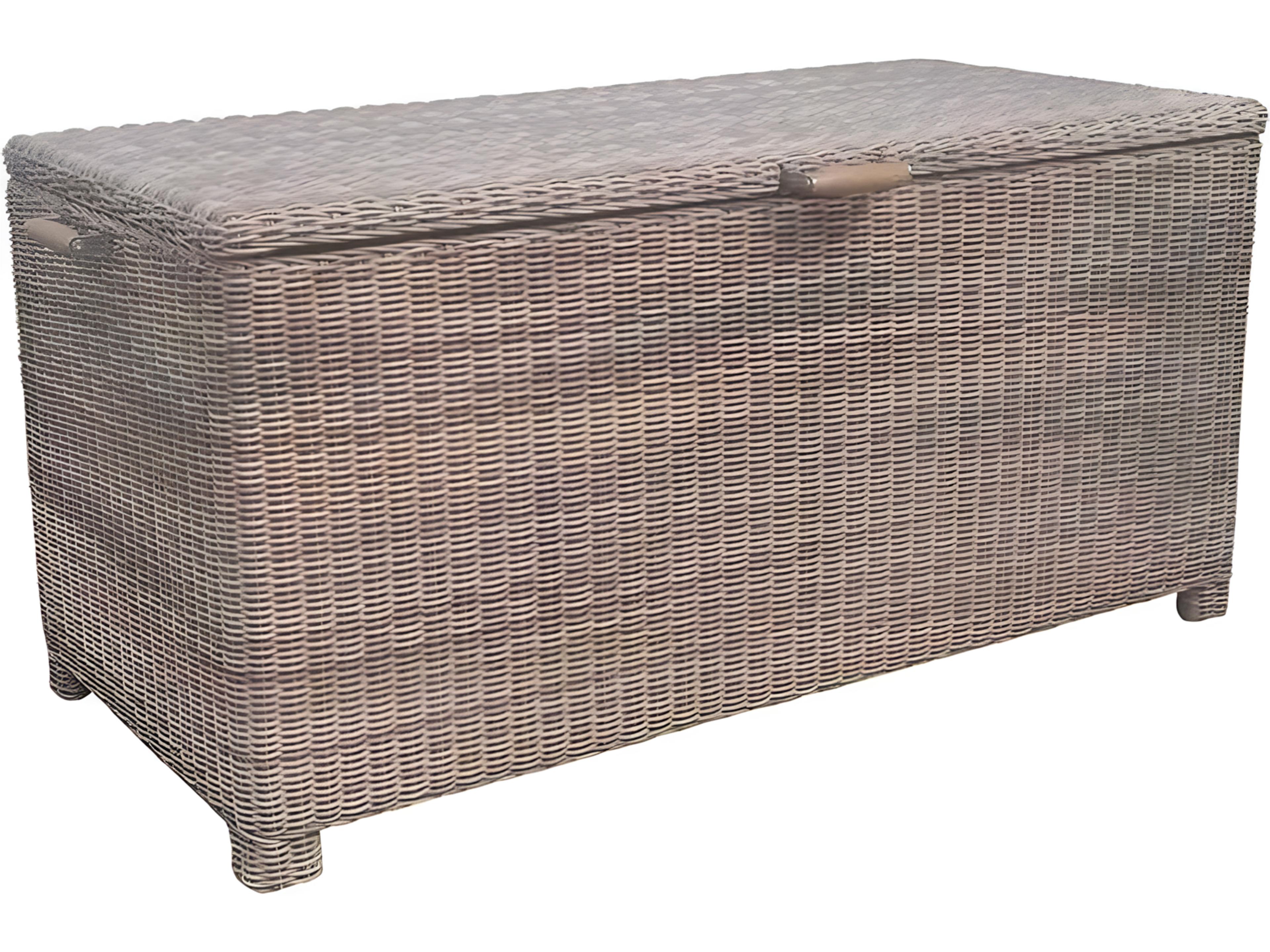 Sag Harbor 60 Inch Cushion Box All-Weather Wicker