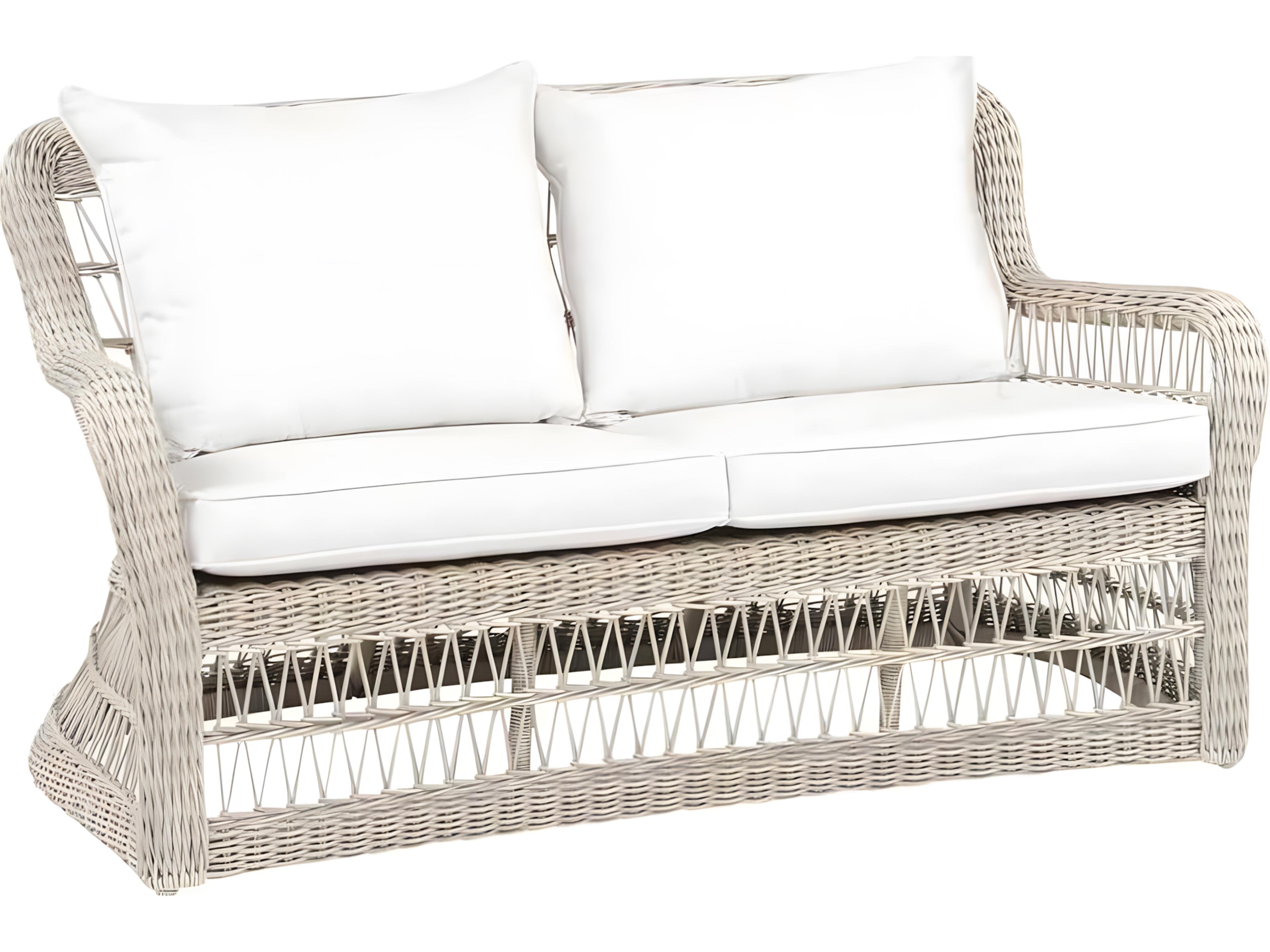Special Order Southampton Wicker Cushion Loveseat