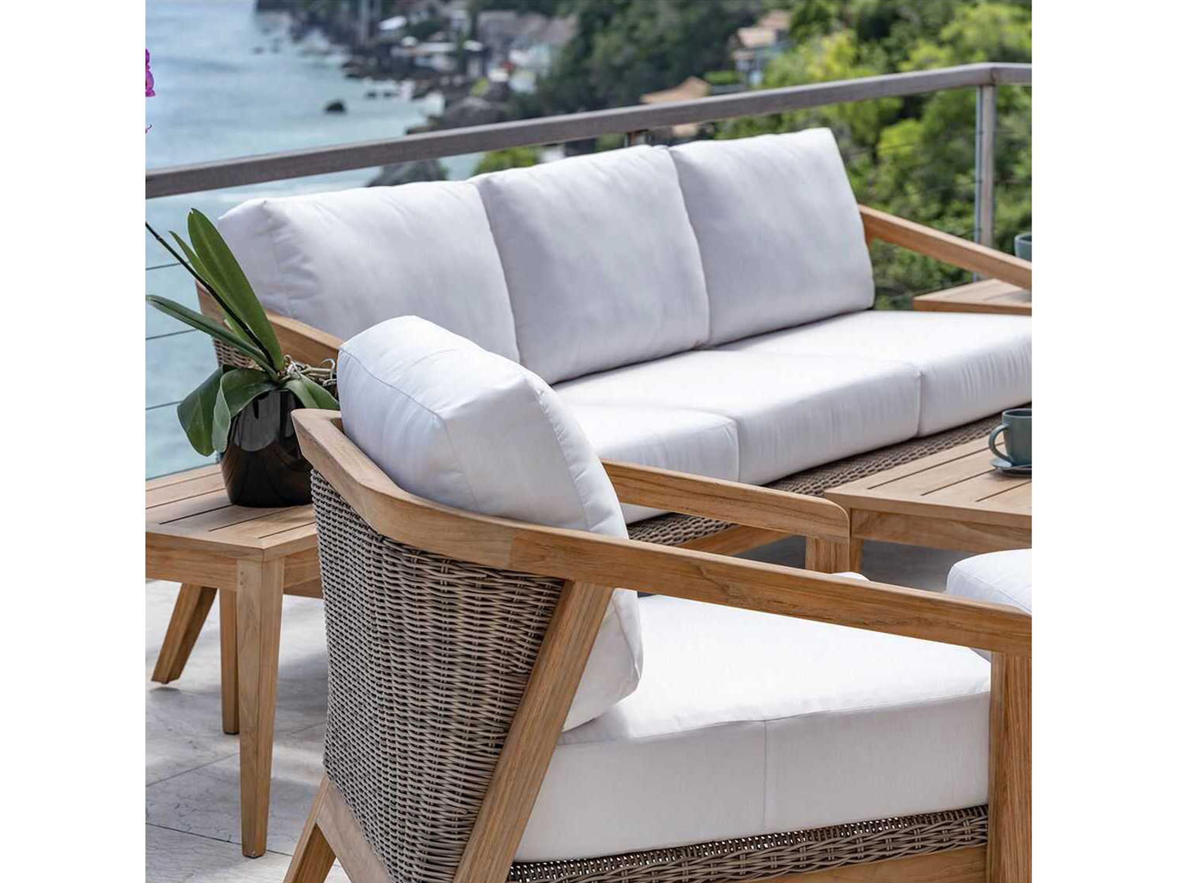 Kingsley Bate Spencer Teak Cushion Lounge Chair