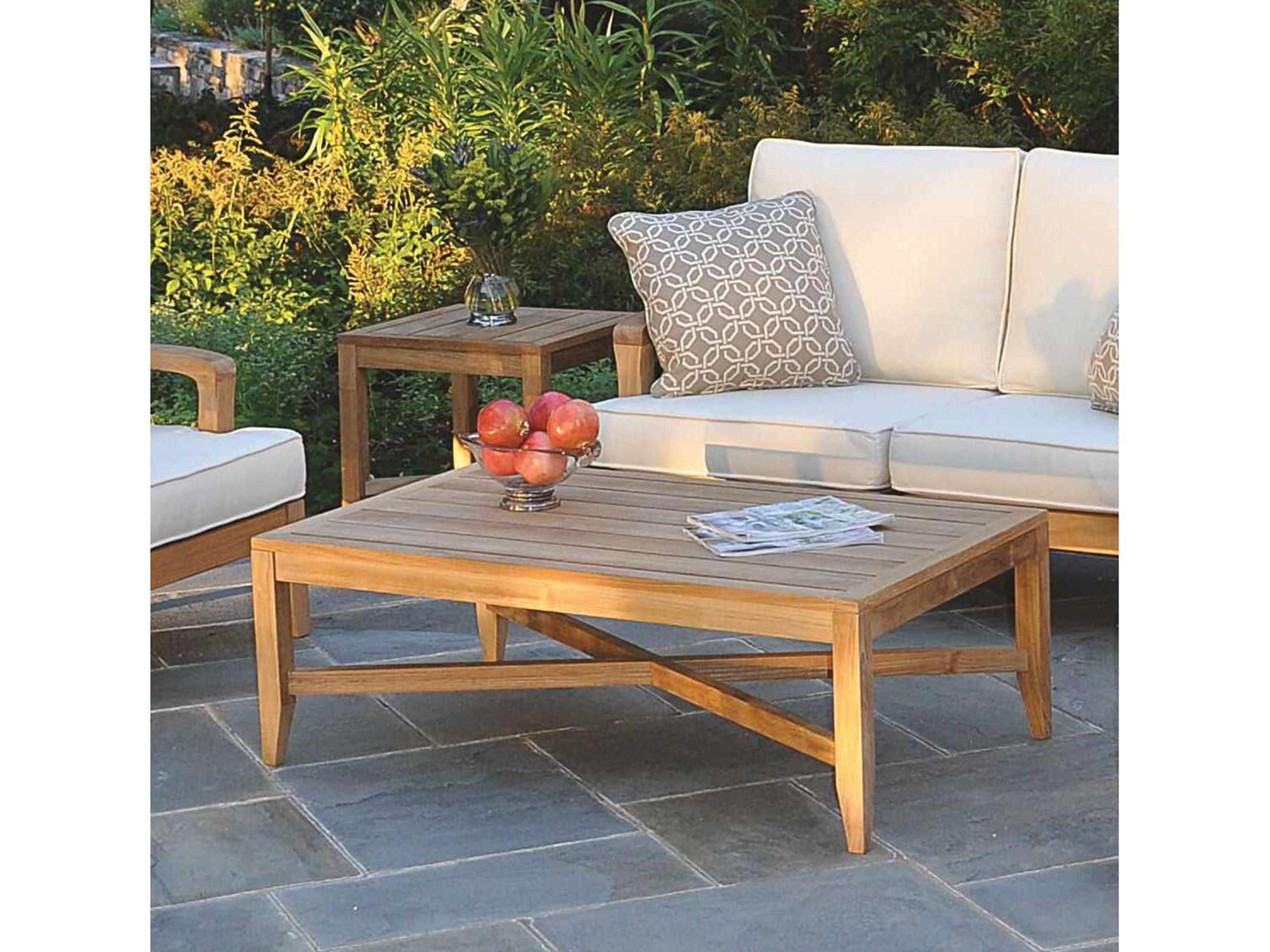 Kingsley Bate Somerset Teak 45"W x 28"D Rectangular Coffee Table