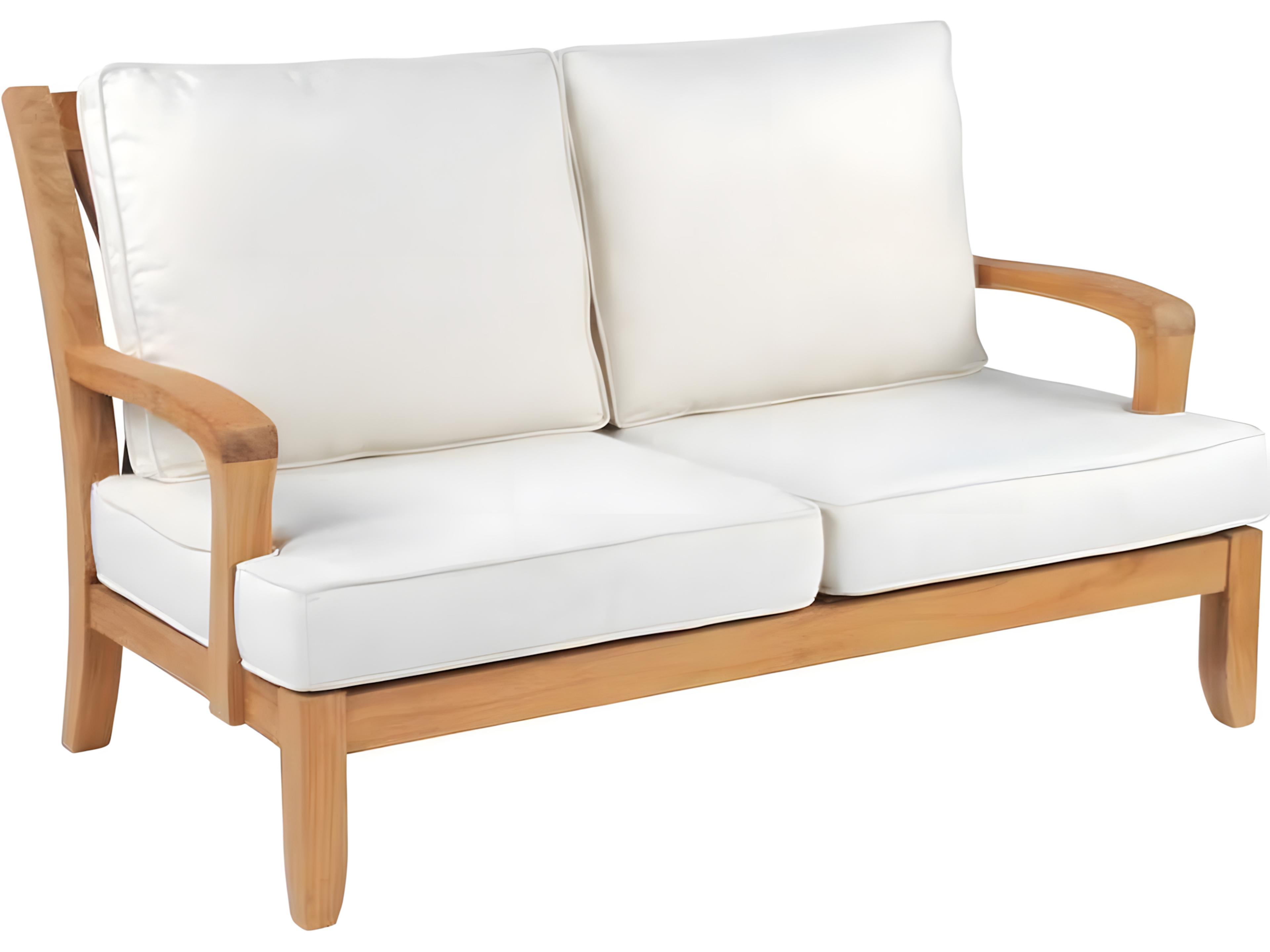 Somerset Teak Cushion Loveseat