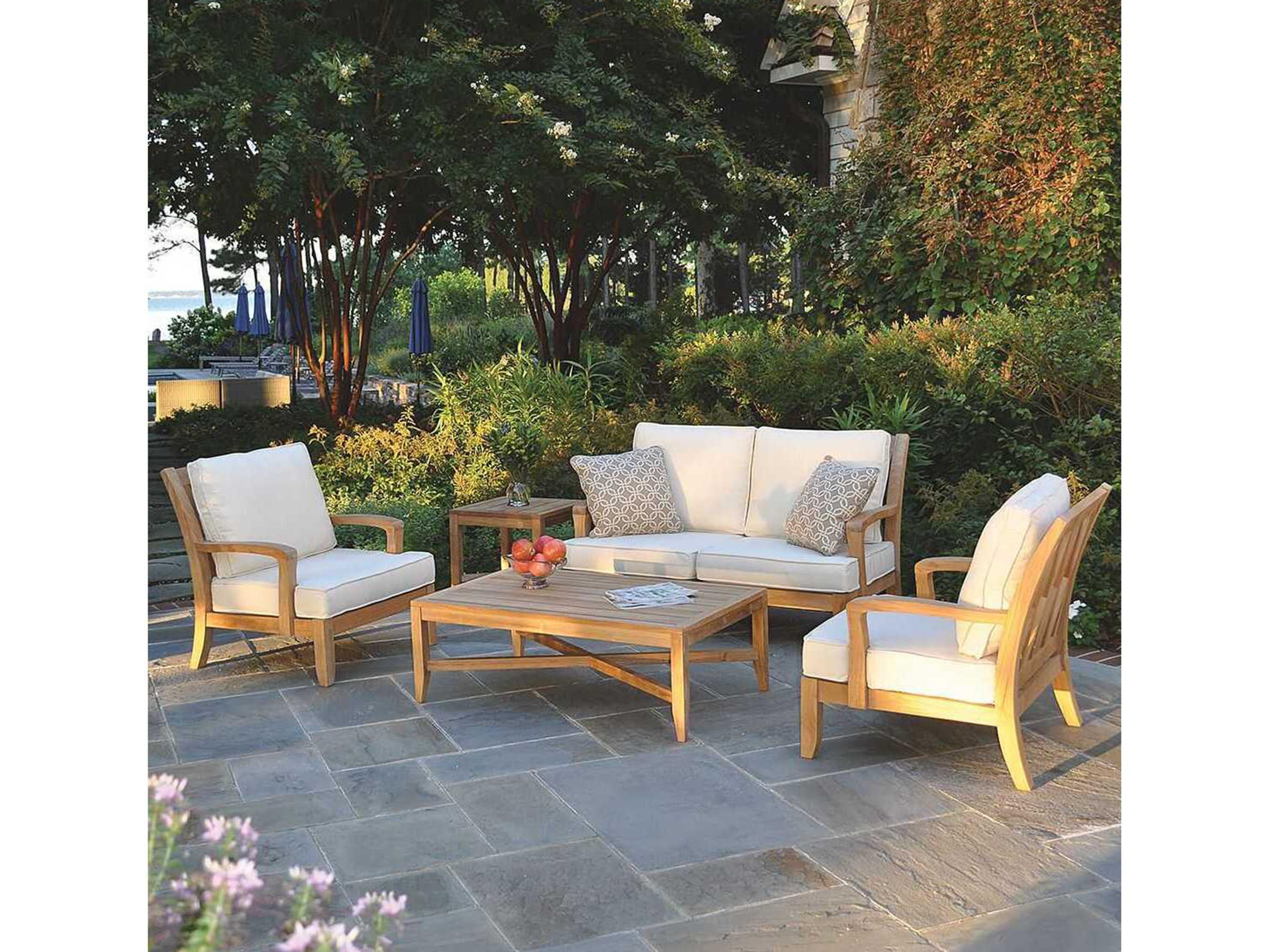 Kingsley Bate Somerset Teak Cushion Loveseat