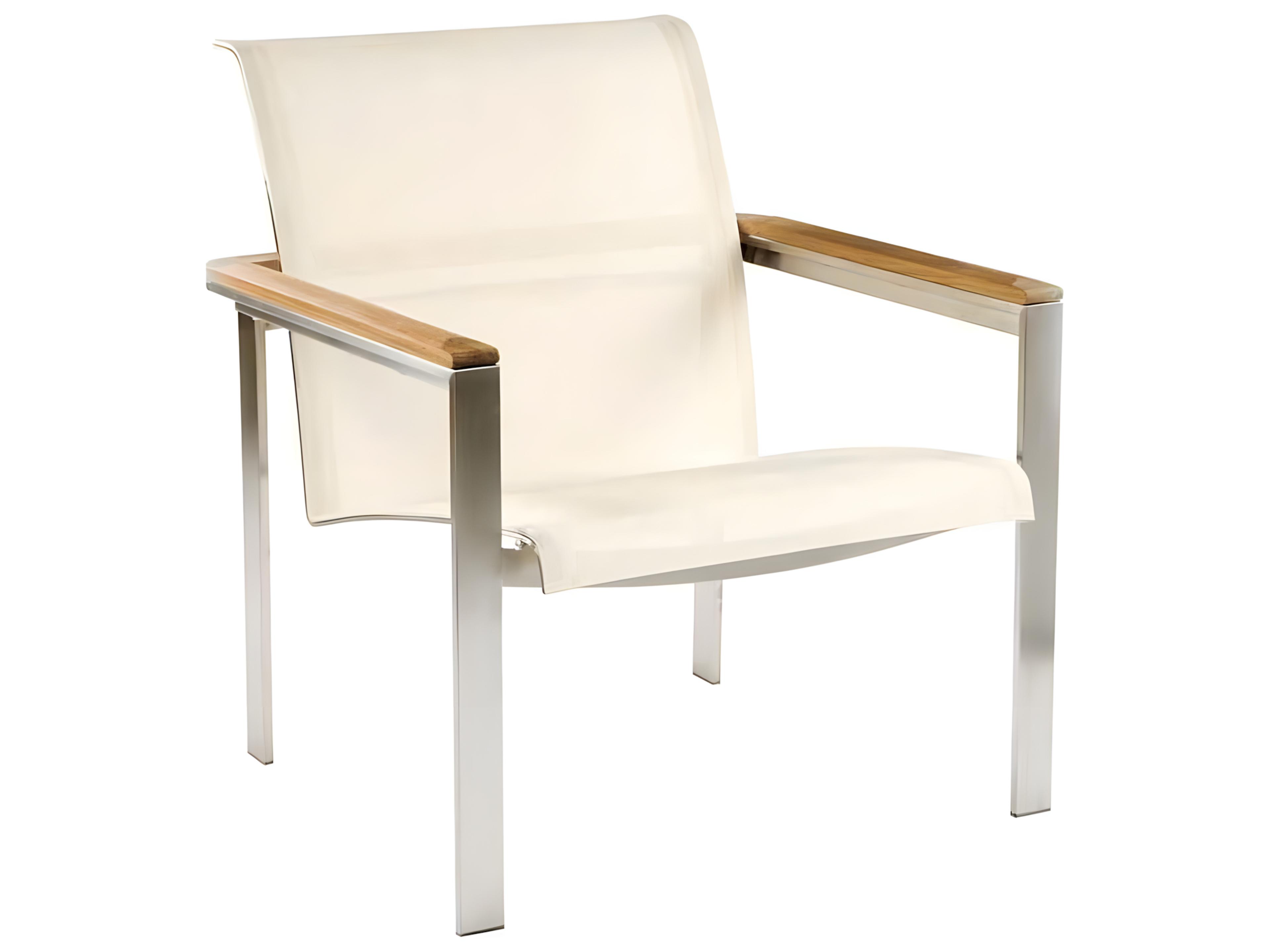 Tivoli Stainless Steel Sling Lounge Chair