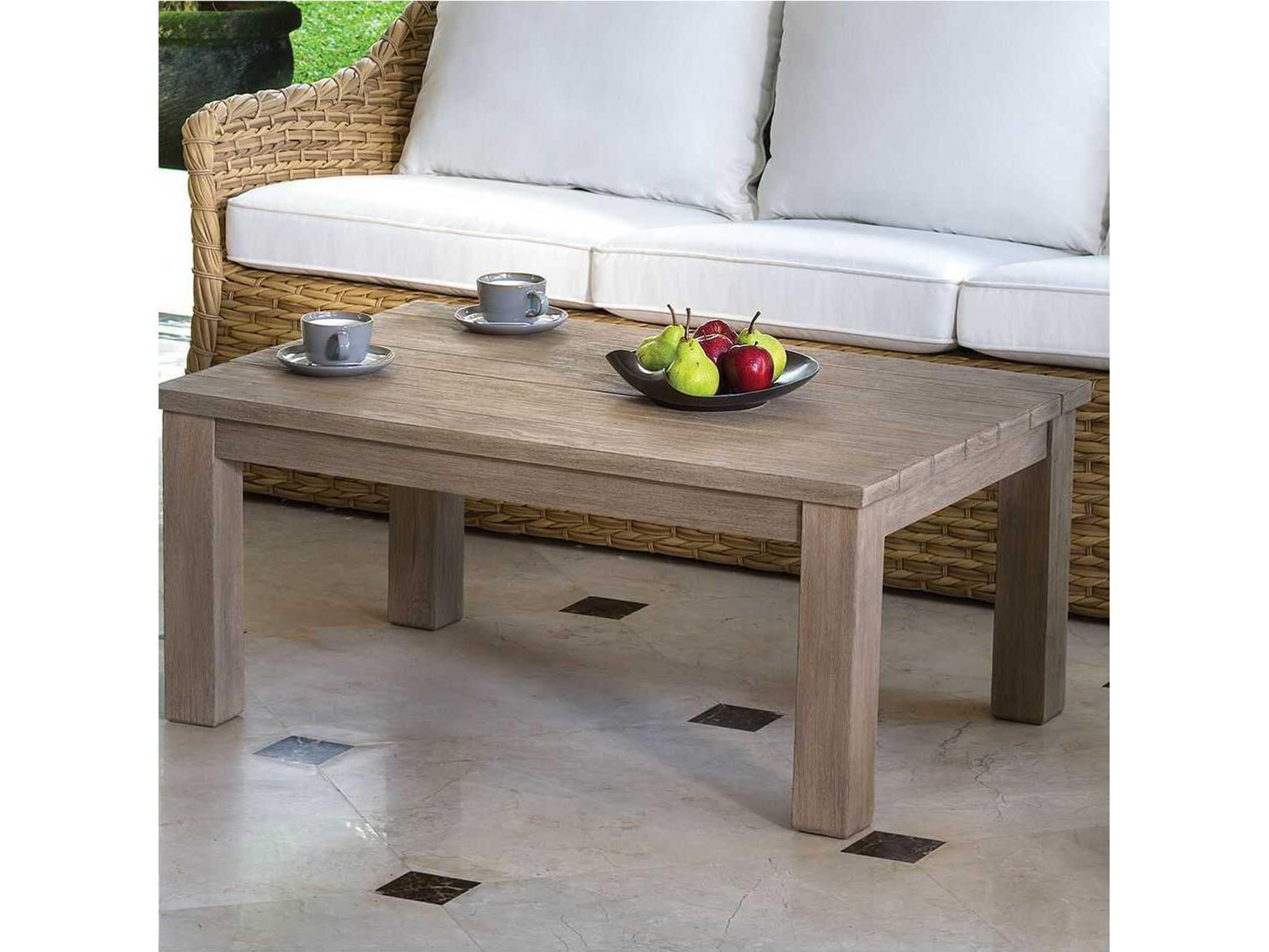 Kingsley Bate Special Order Tuscany Teak Rectangular Coffee Table