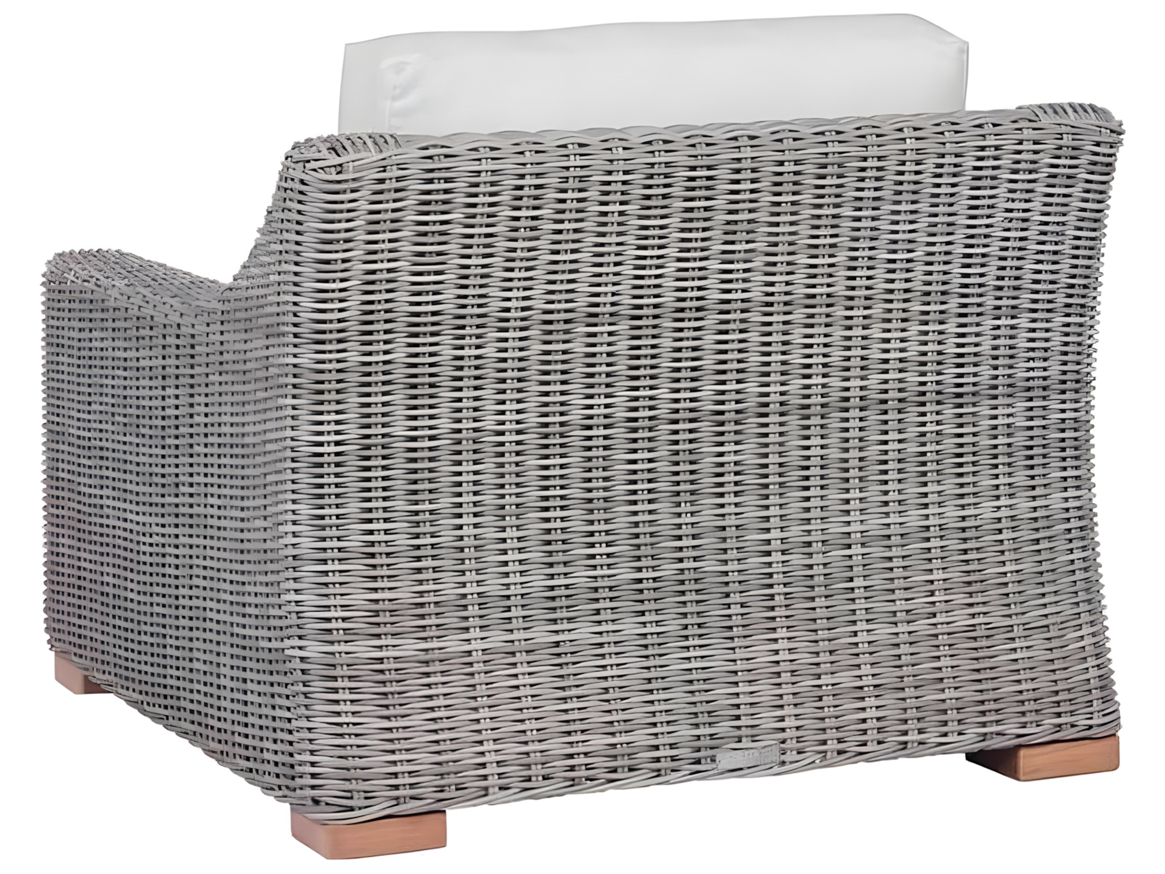 Kingsley Bate Special Order Tortola Wicker Cushion Lounge Chair