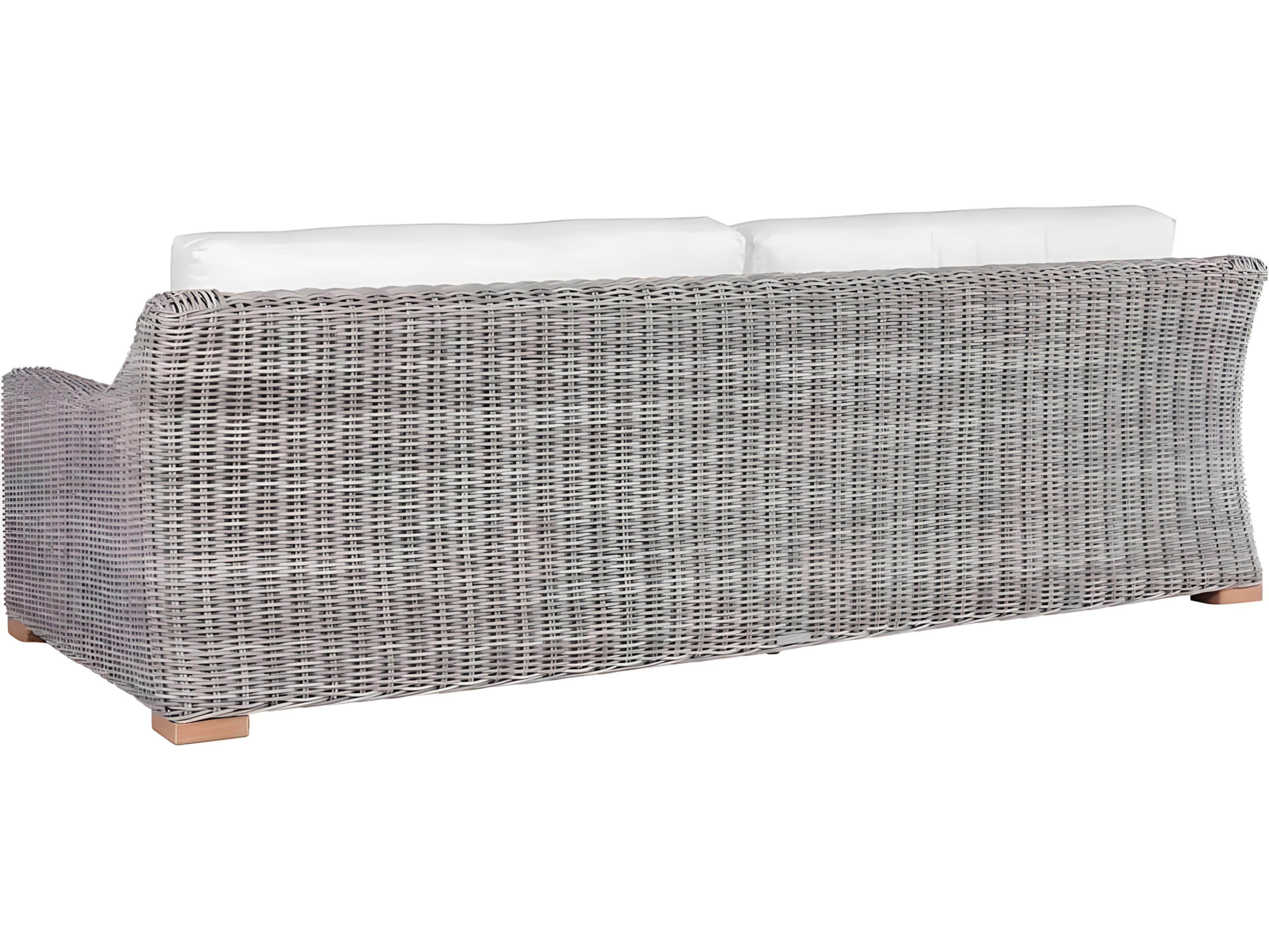 Kingsley Bate Special Order Tortola Wicker Cushion Sofa