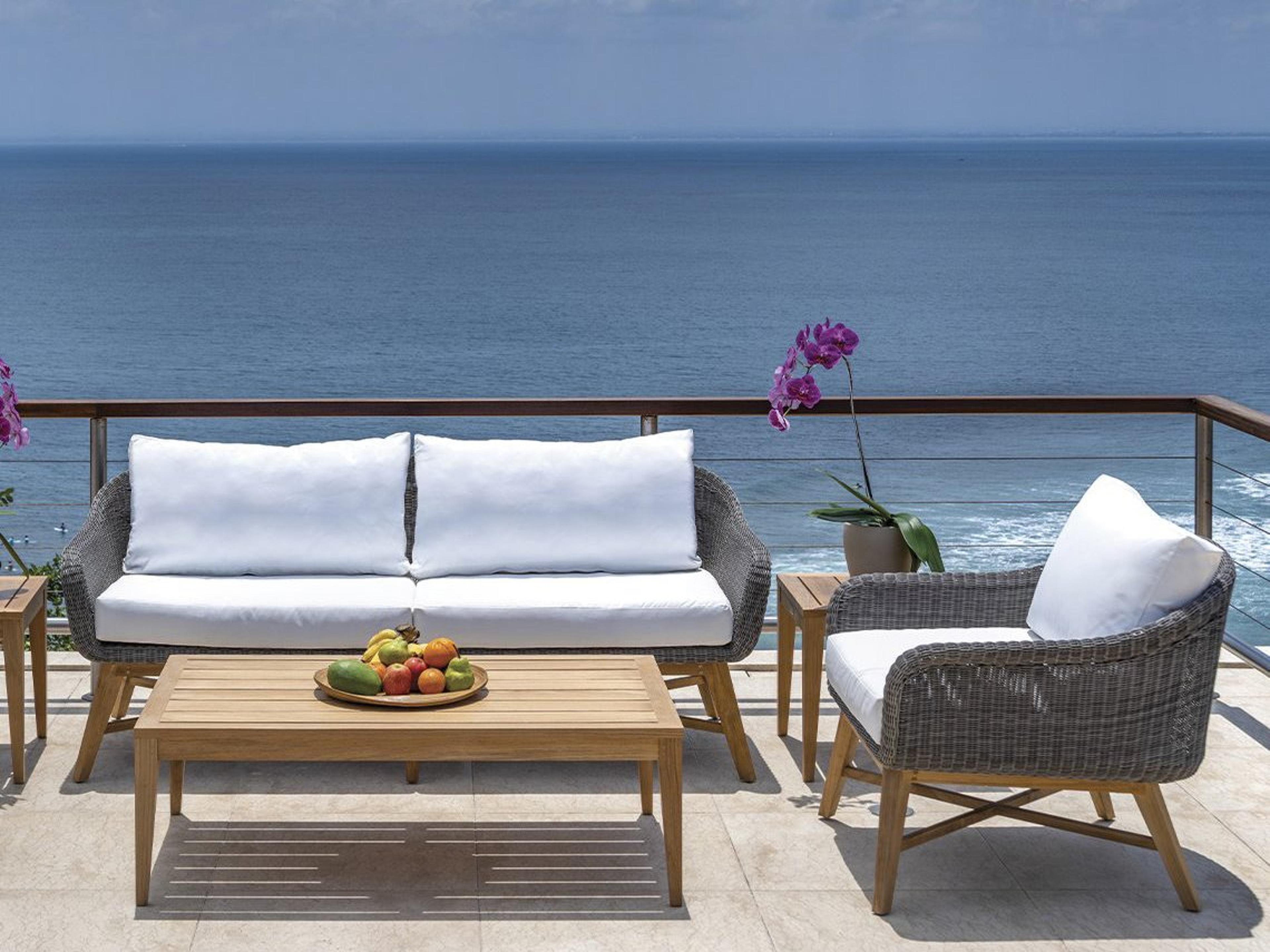 Zona Teak Cushion Lounge Set