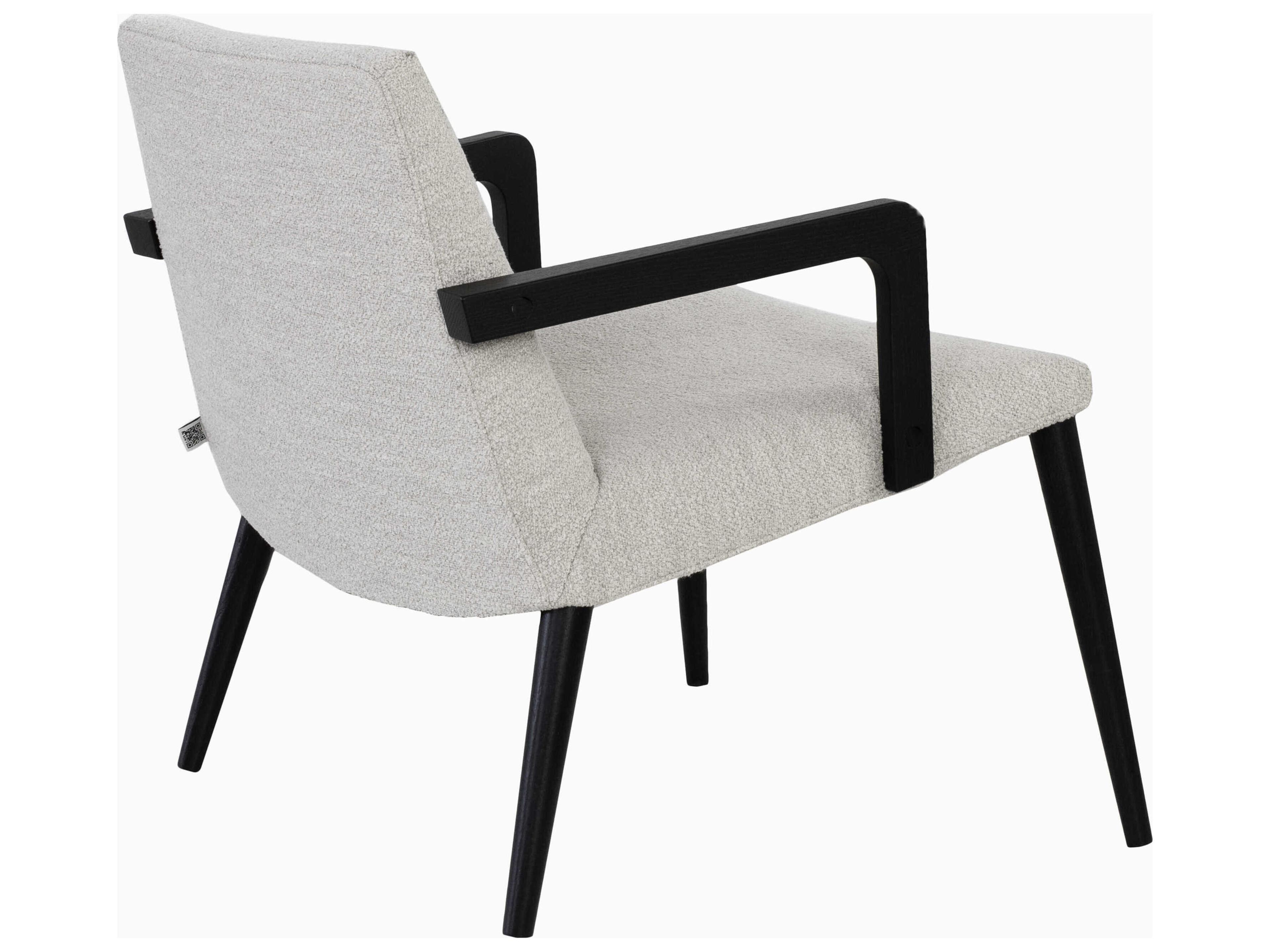 Kebe Nordic Plus Ivory Accent Chair