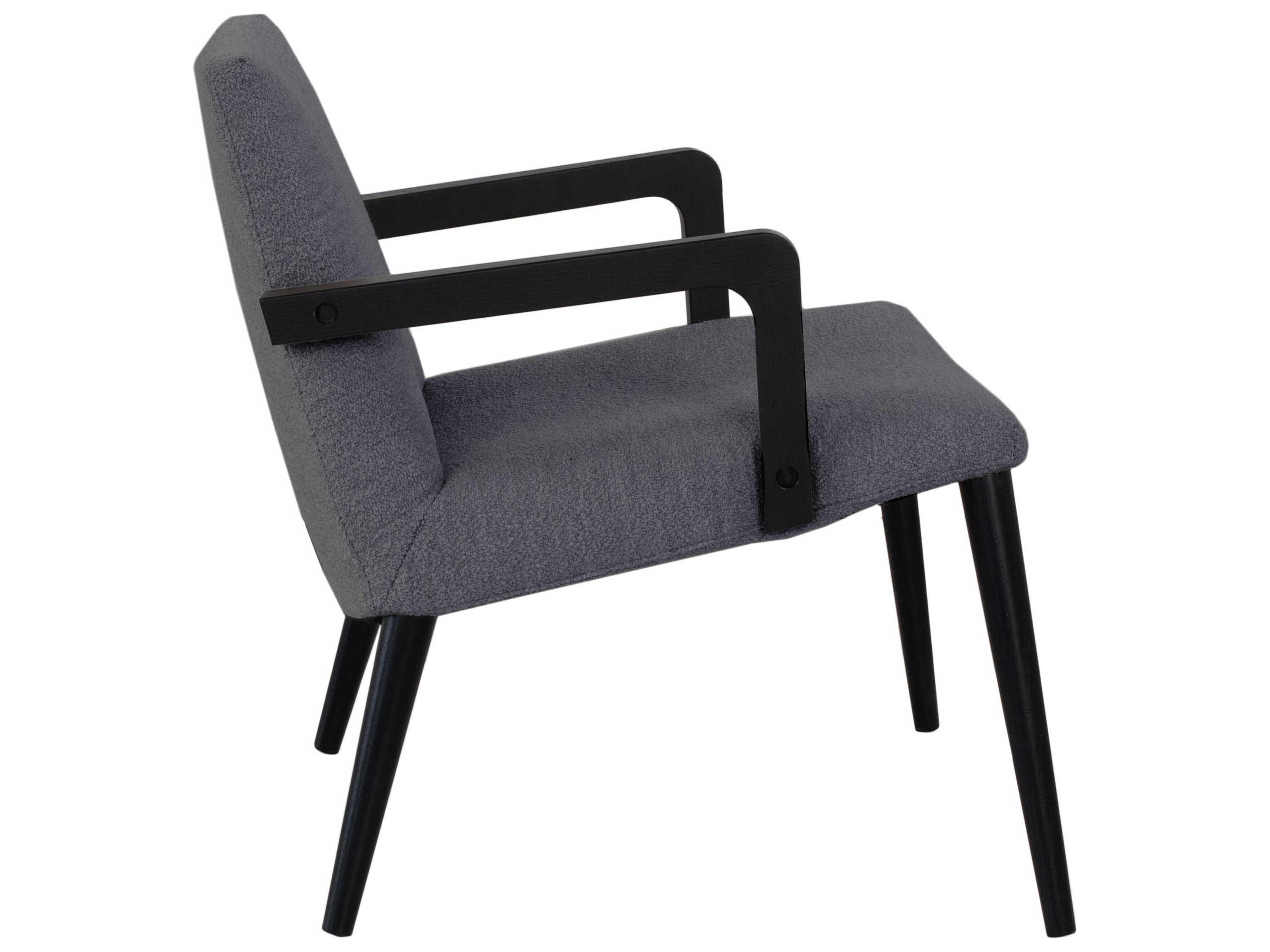 Kebe Nordic Plus Grey Accent Chair
