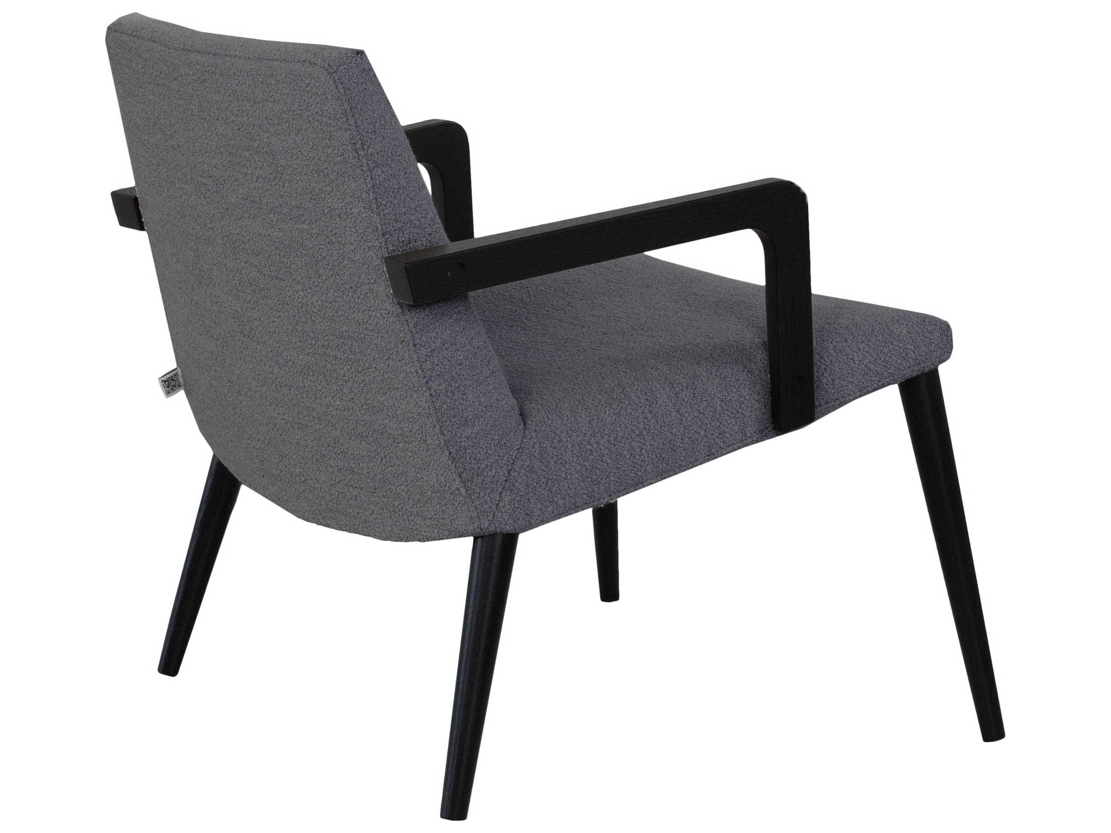 Kebe Nordic Plus Grey Accent Chair