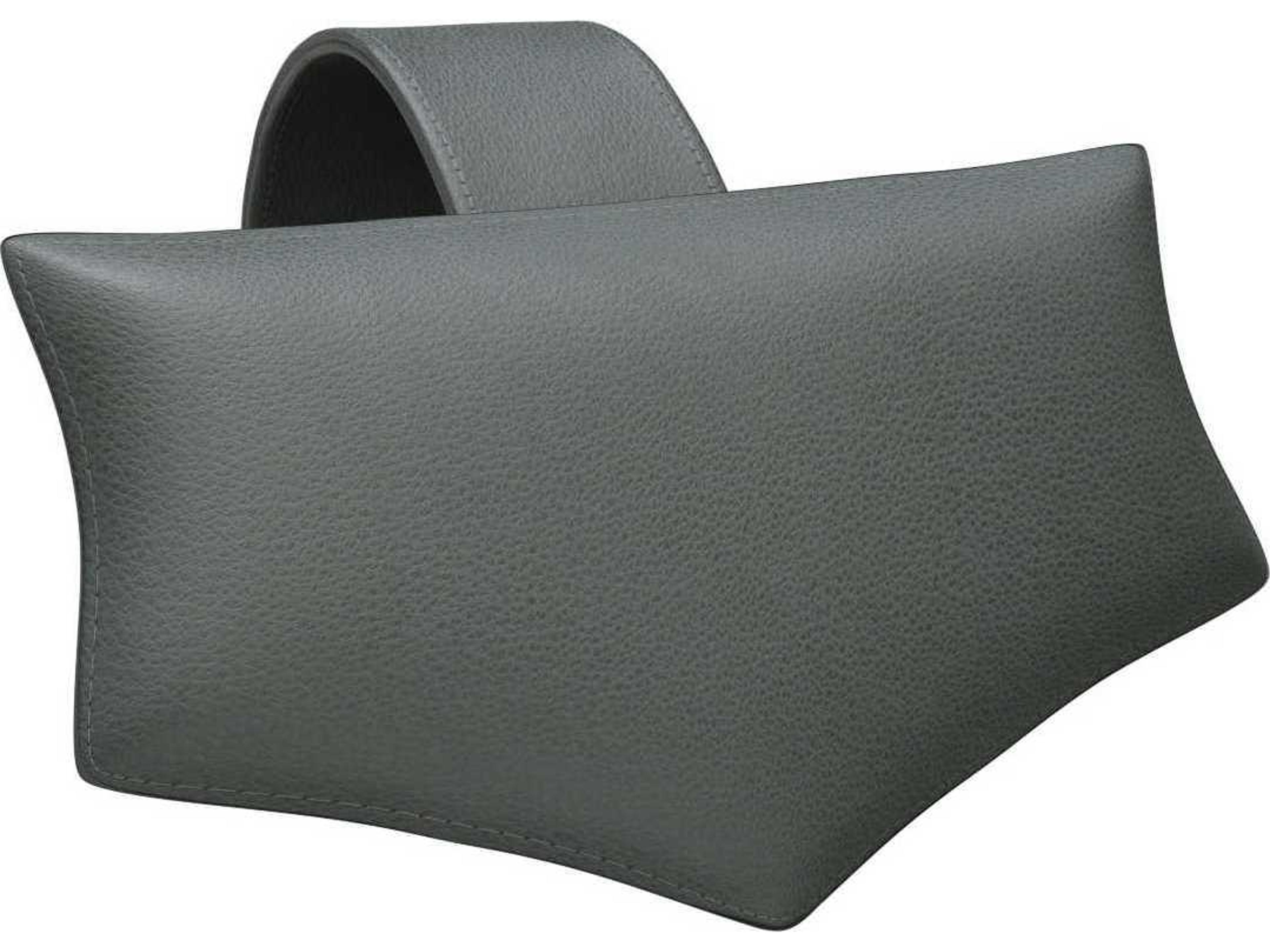 Kebe Palma Balder Gray Leather Recliner