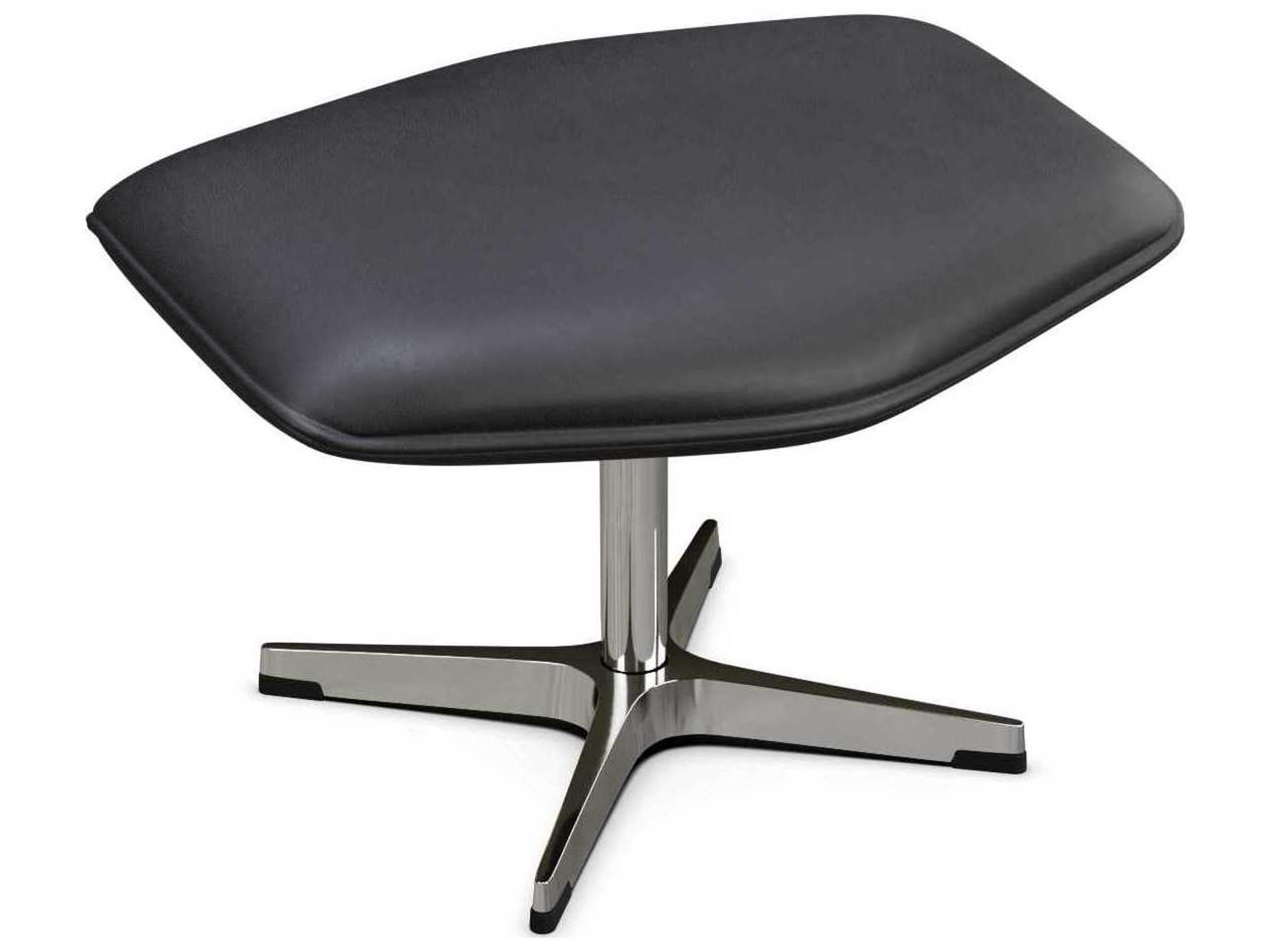 Kebe Palma Balder Black Leather Recliner