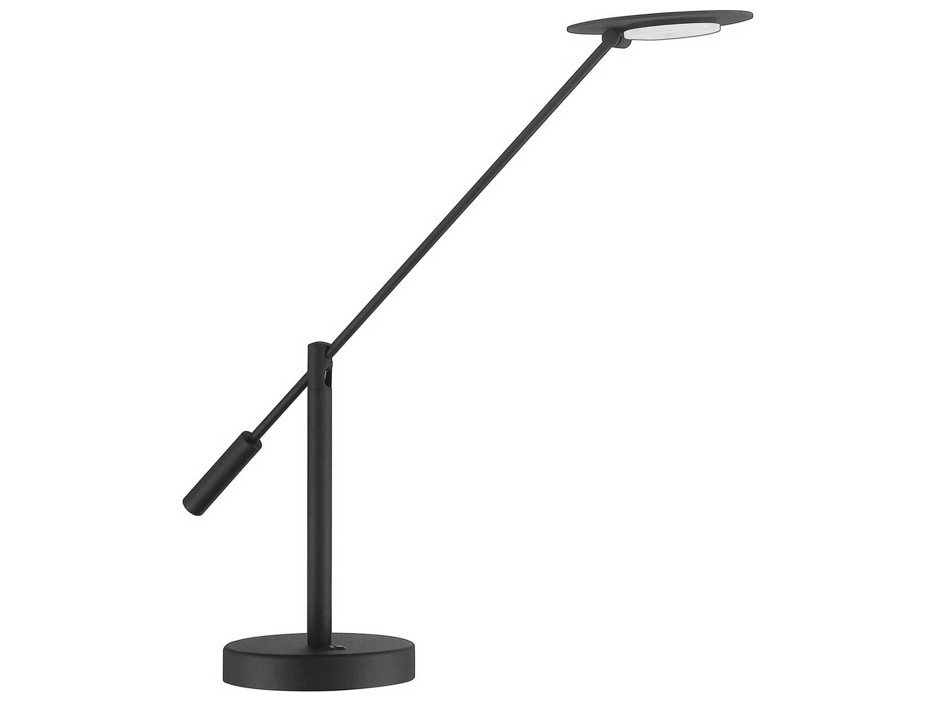 Revelation Black LED Table Lamp