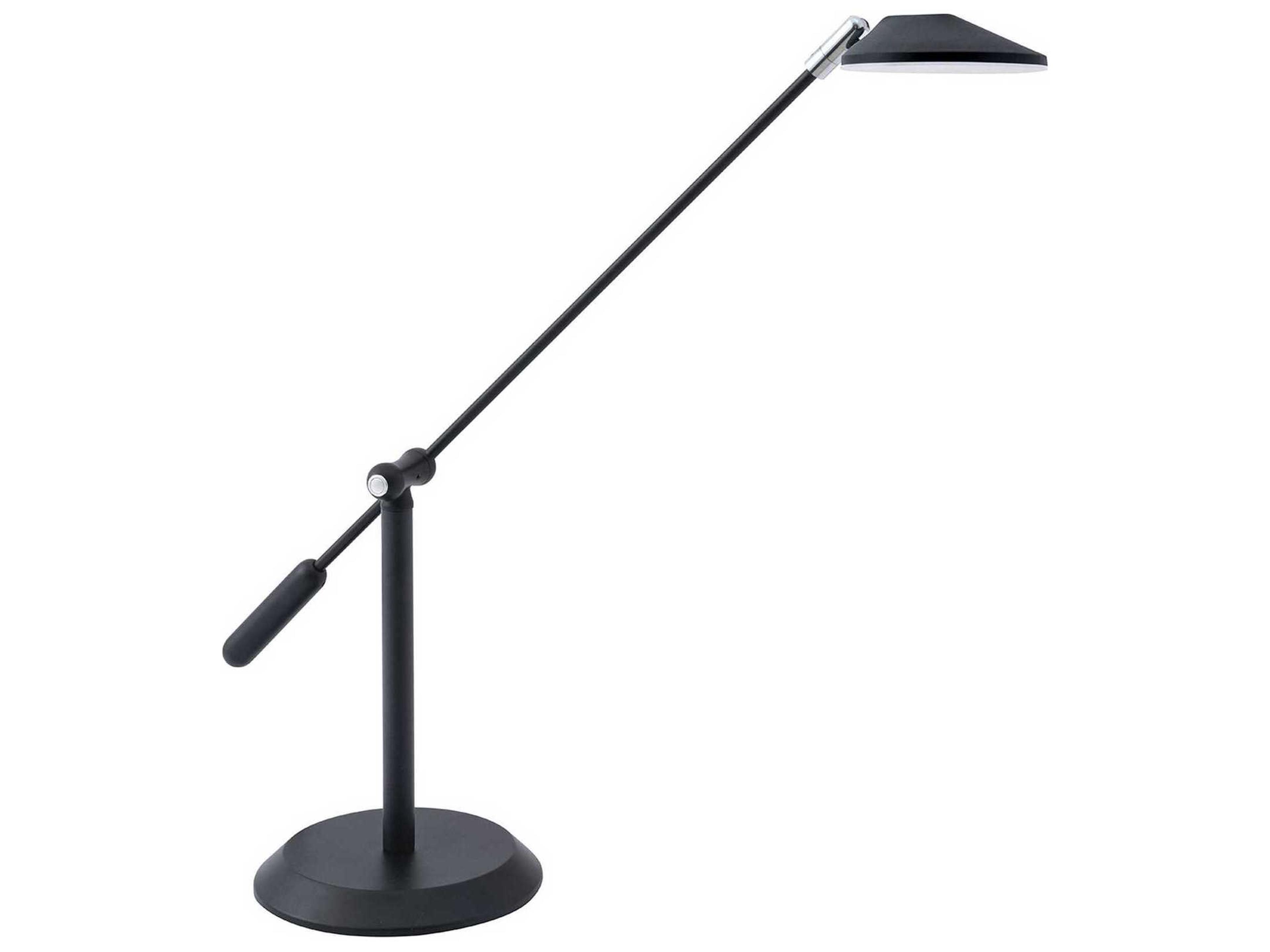Sirino Black Chrome LED Desk Lamp