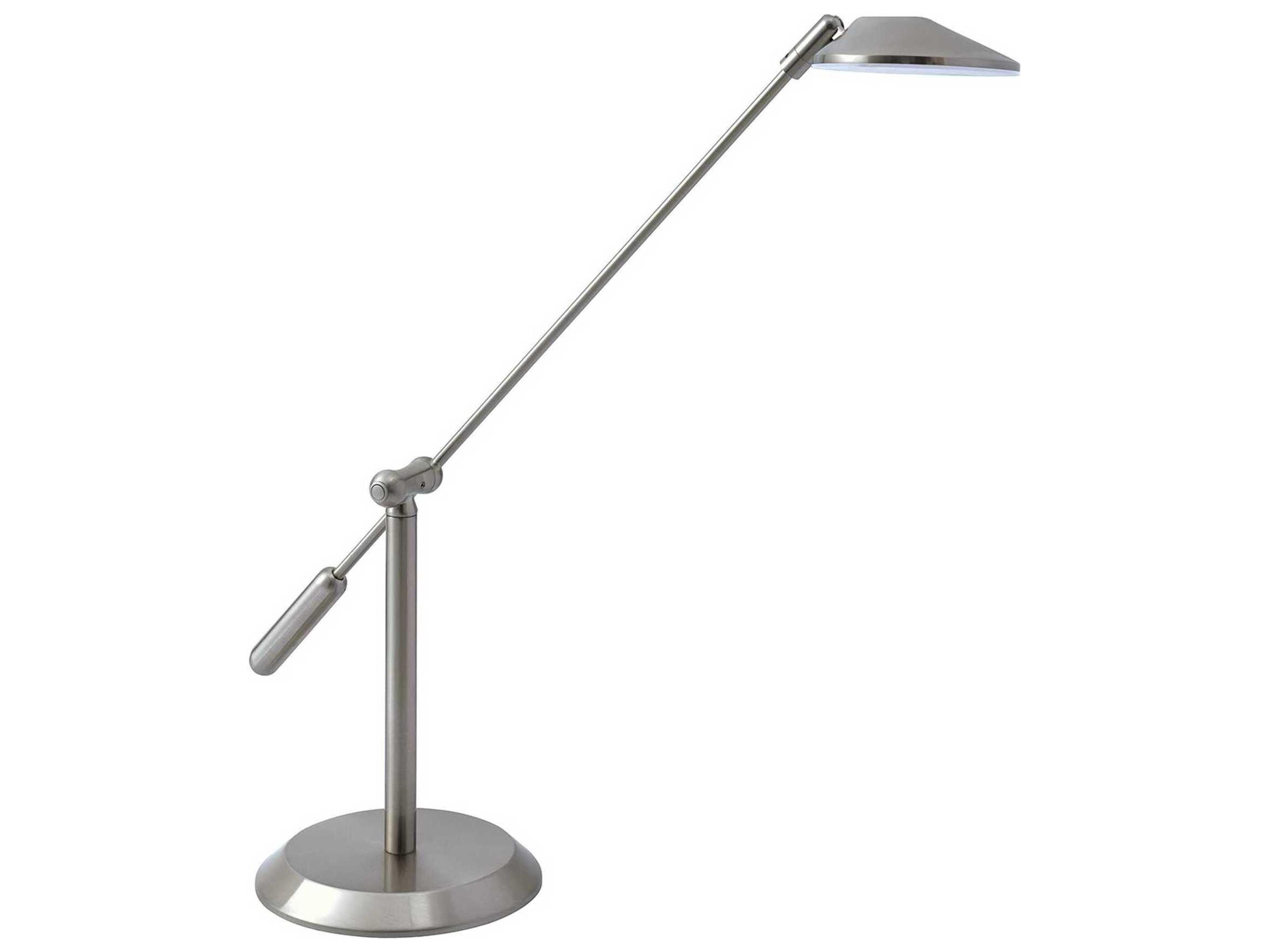 Sirino Satin Nickel LED Desk Lamp