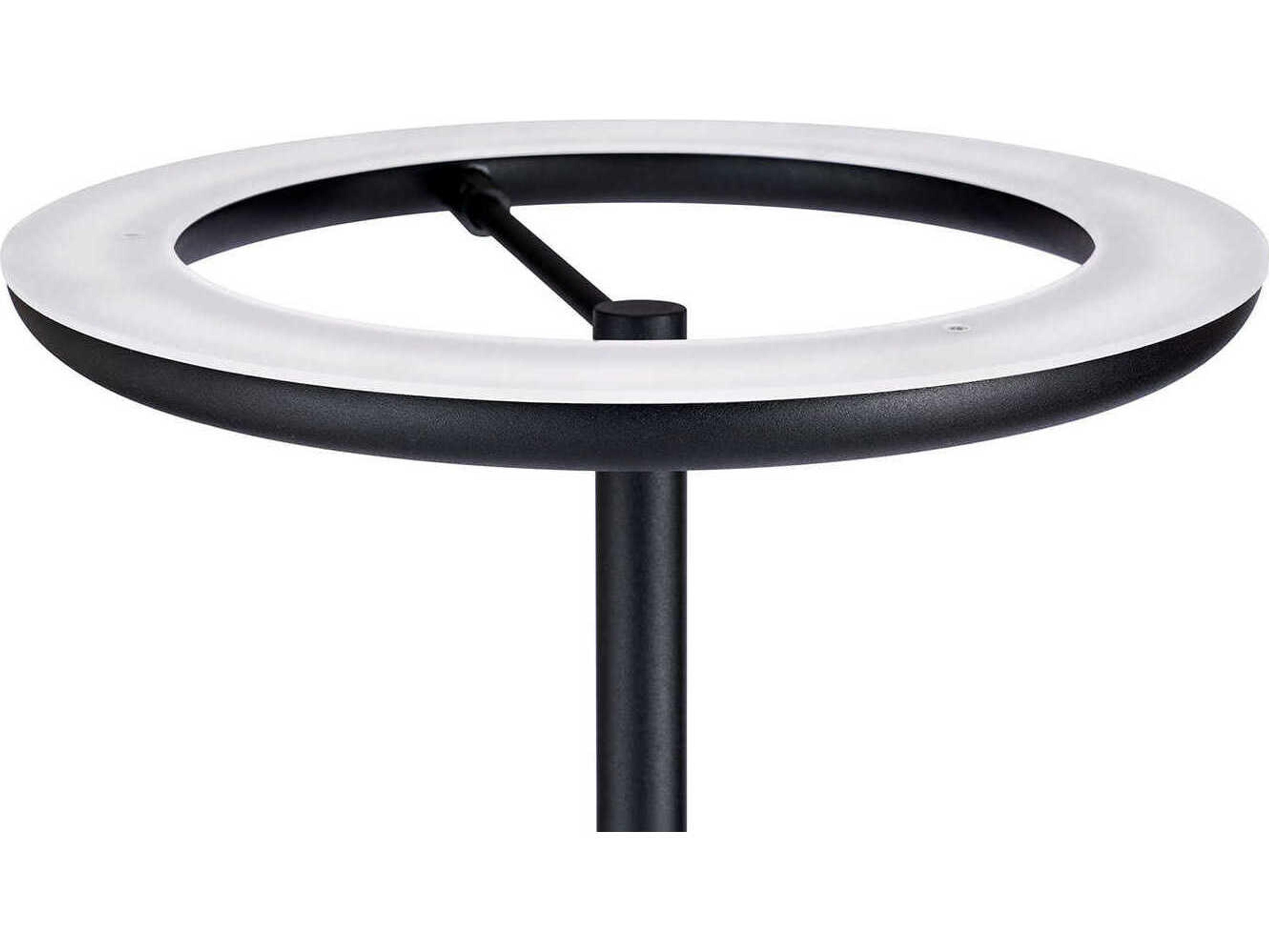 Kendal Nola Black Satin Nickel Floor Lamp