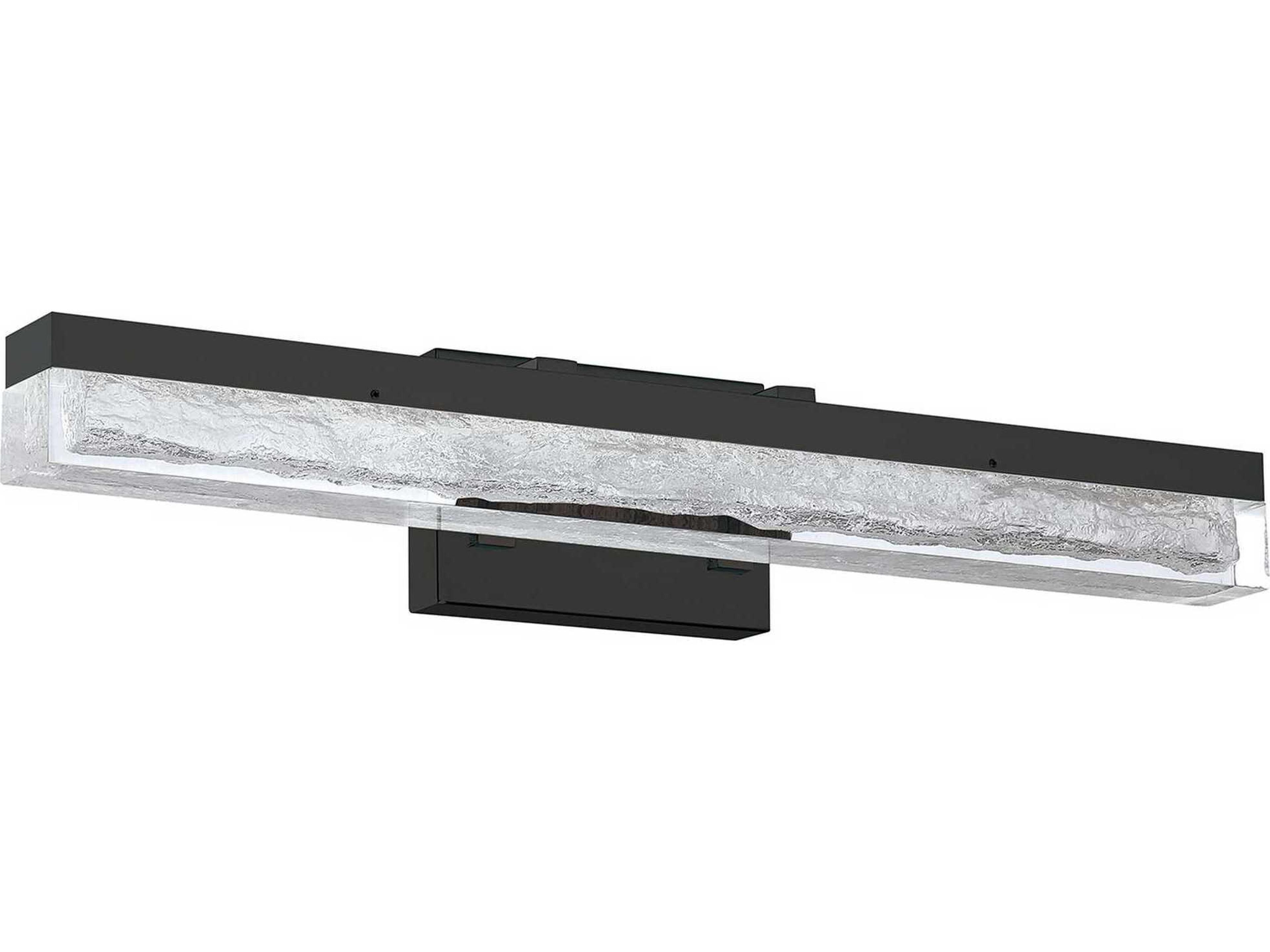 Kendal Ice Age 1-Light Black LED Vanity Light