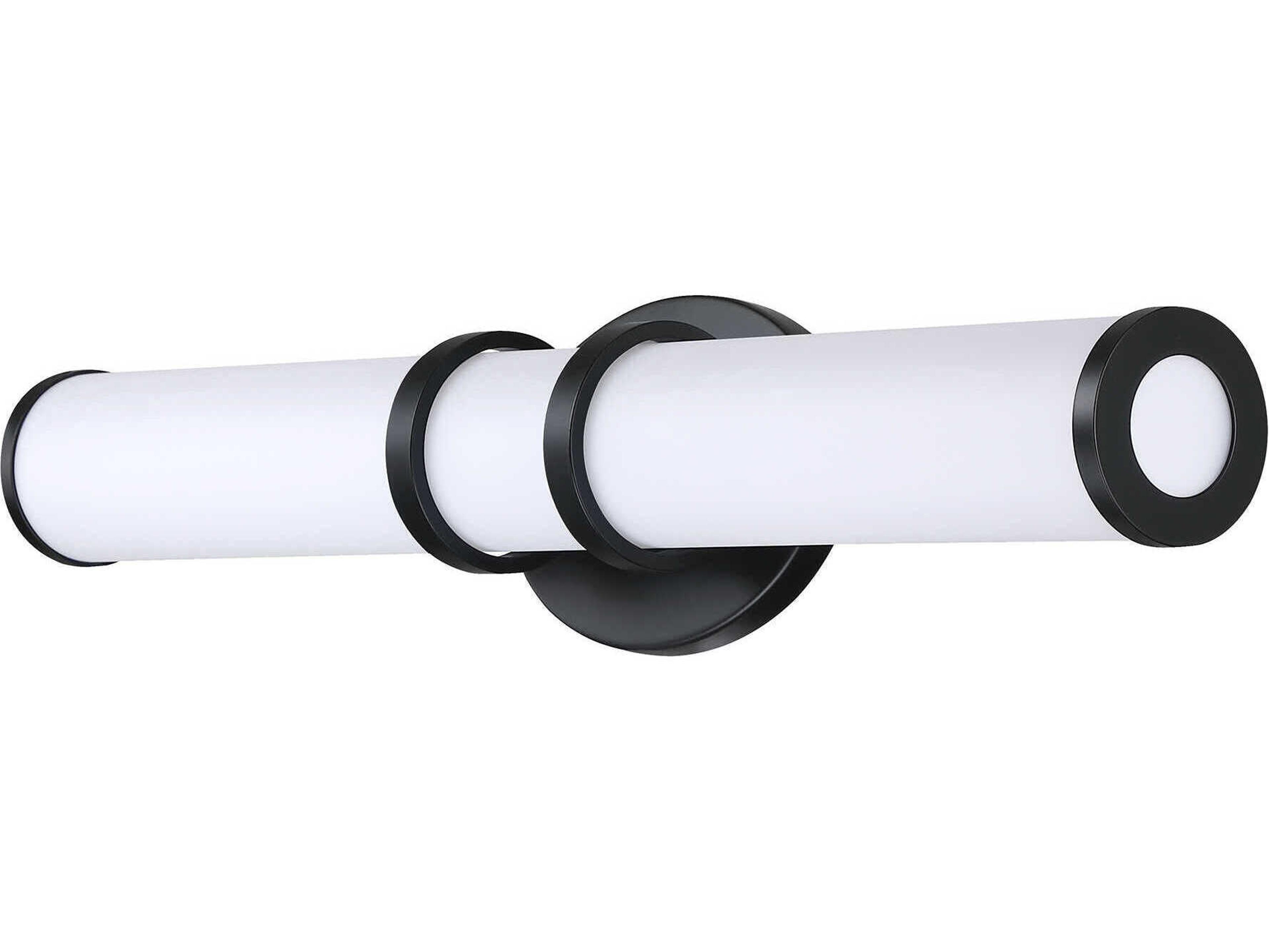 Kendal Rings Black LED Vanity Light