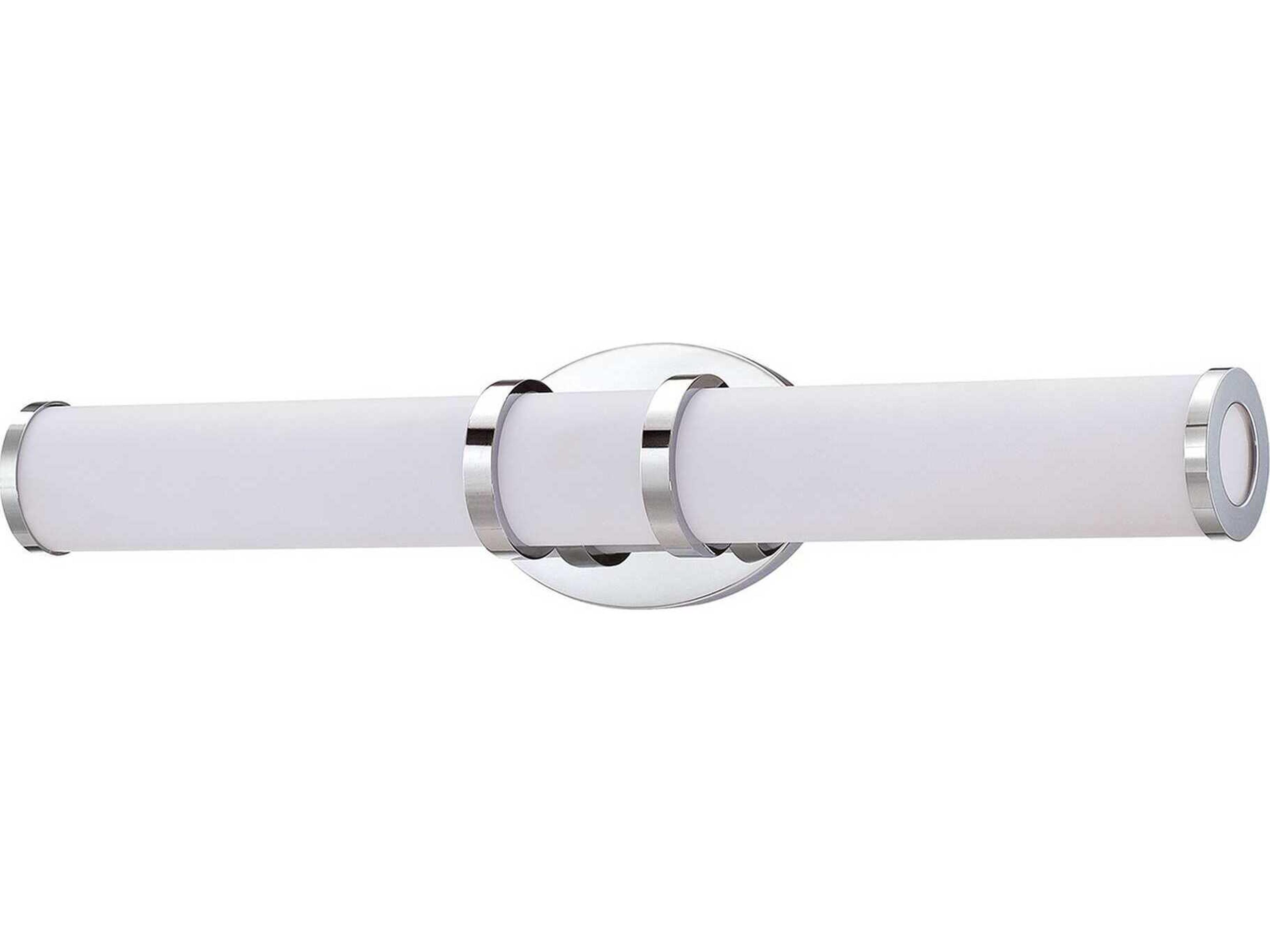 Rings Chrome LED Vanity Light