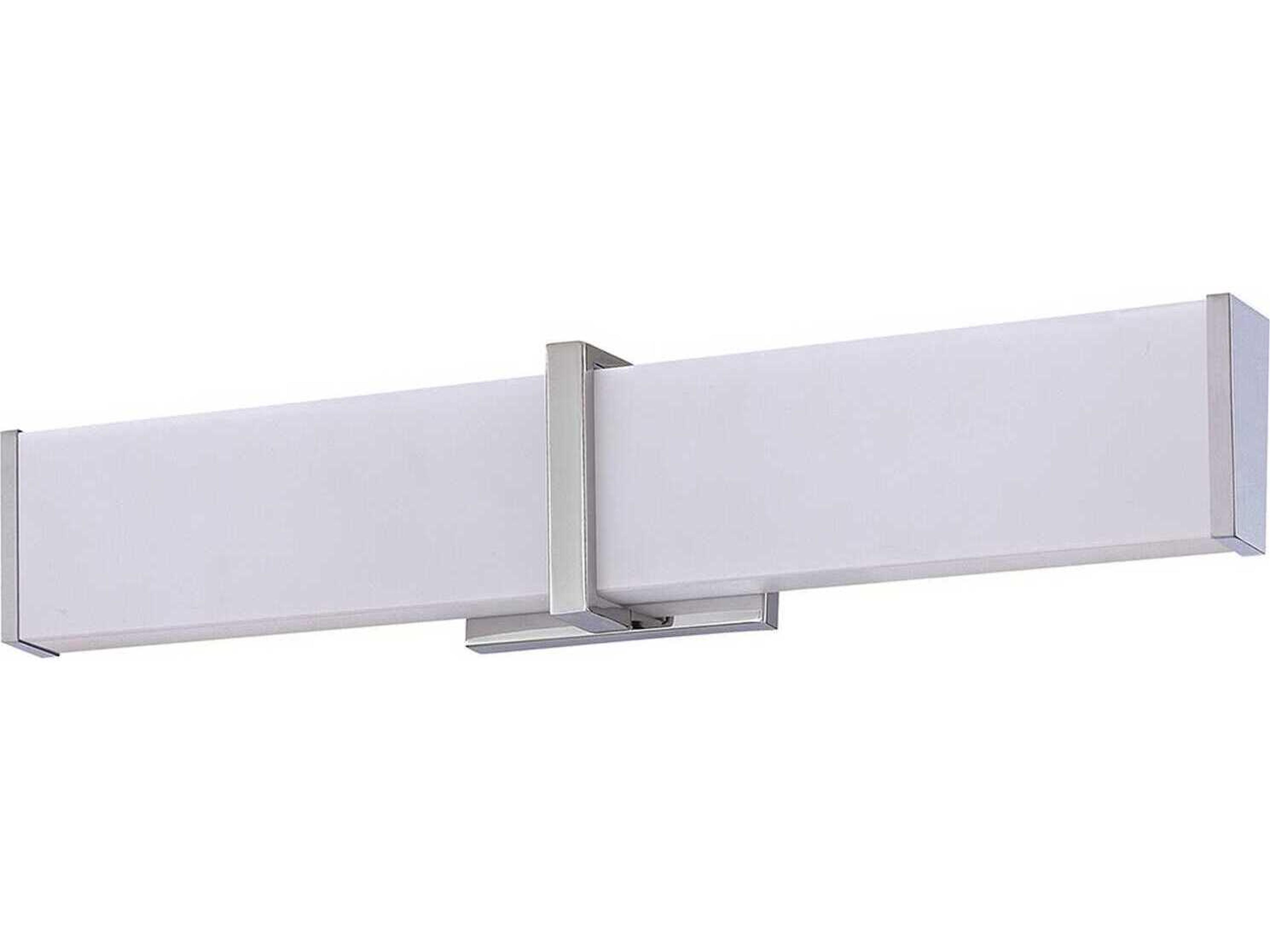 Angles Chrome LED Vanity Light