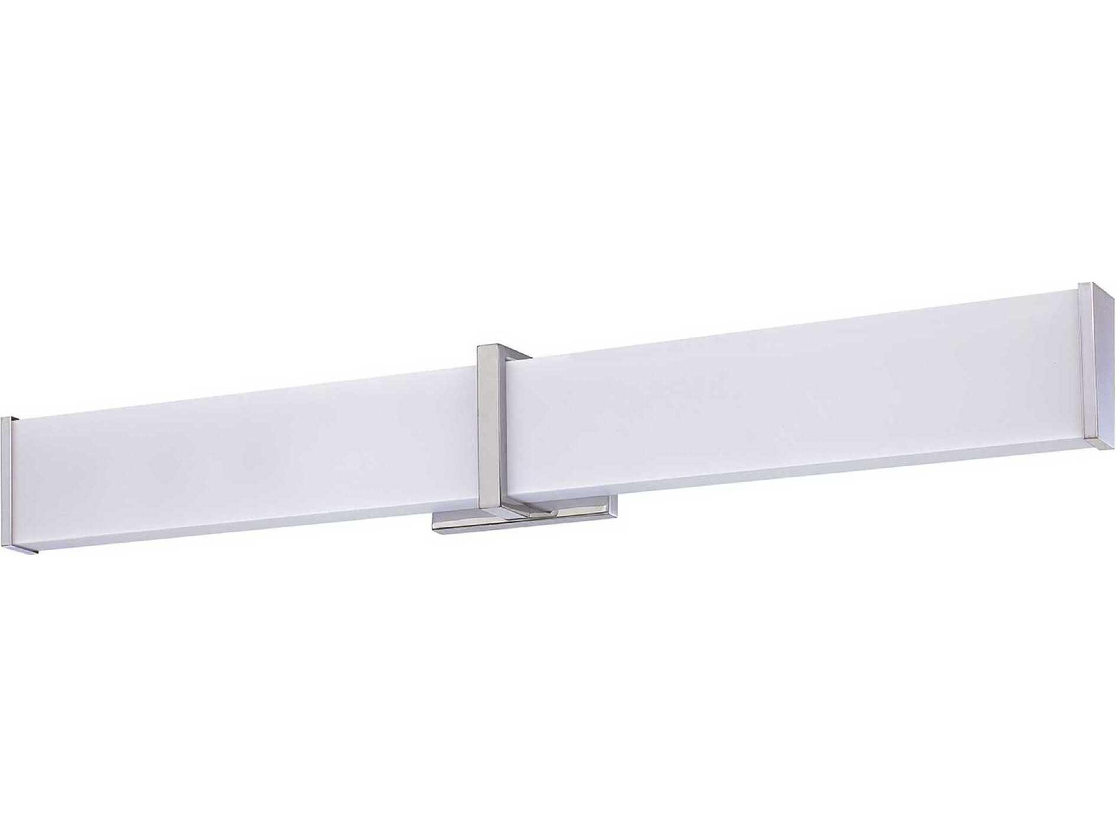 Kendal Angles Chrome LED Vanity Light