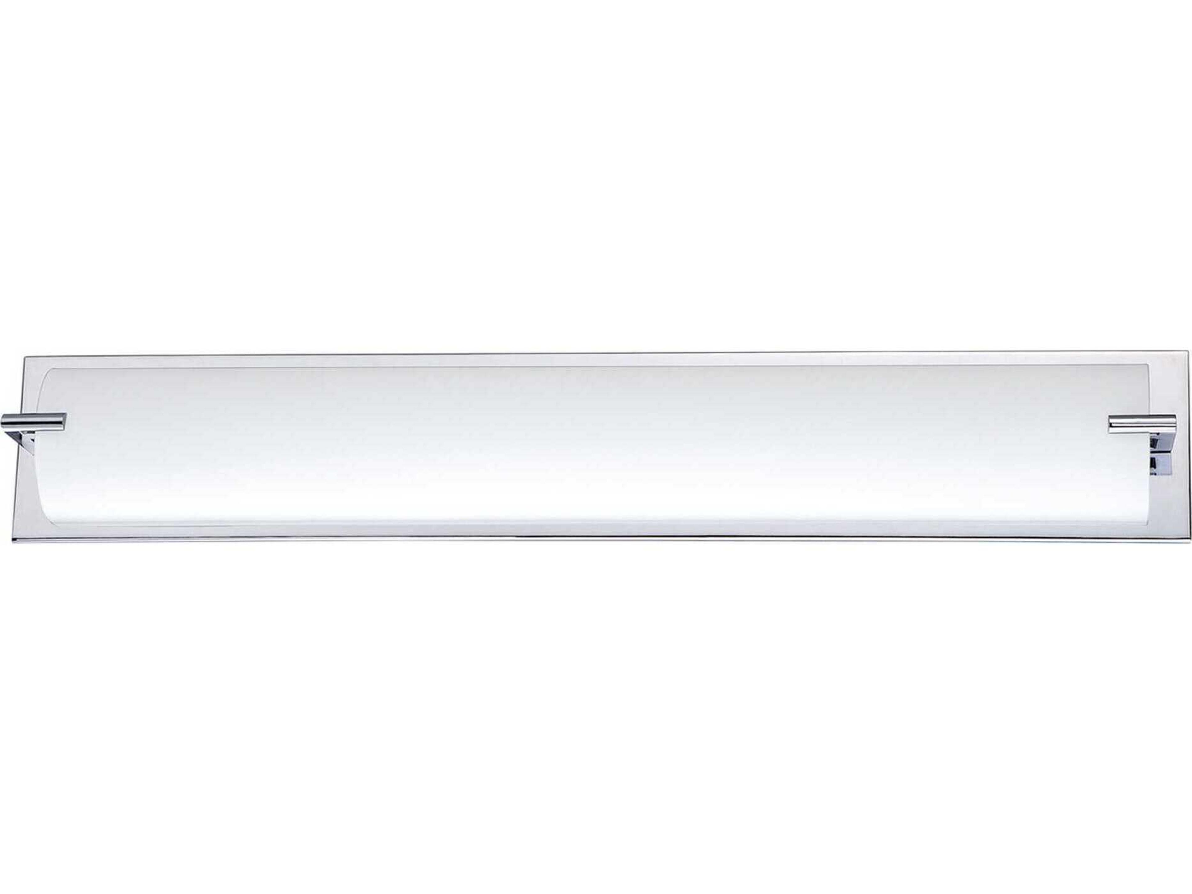 Paramount 5-Light Chrome Glass Vanity Light