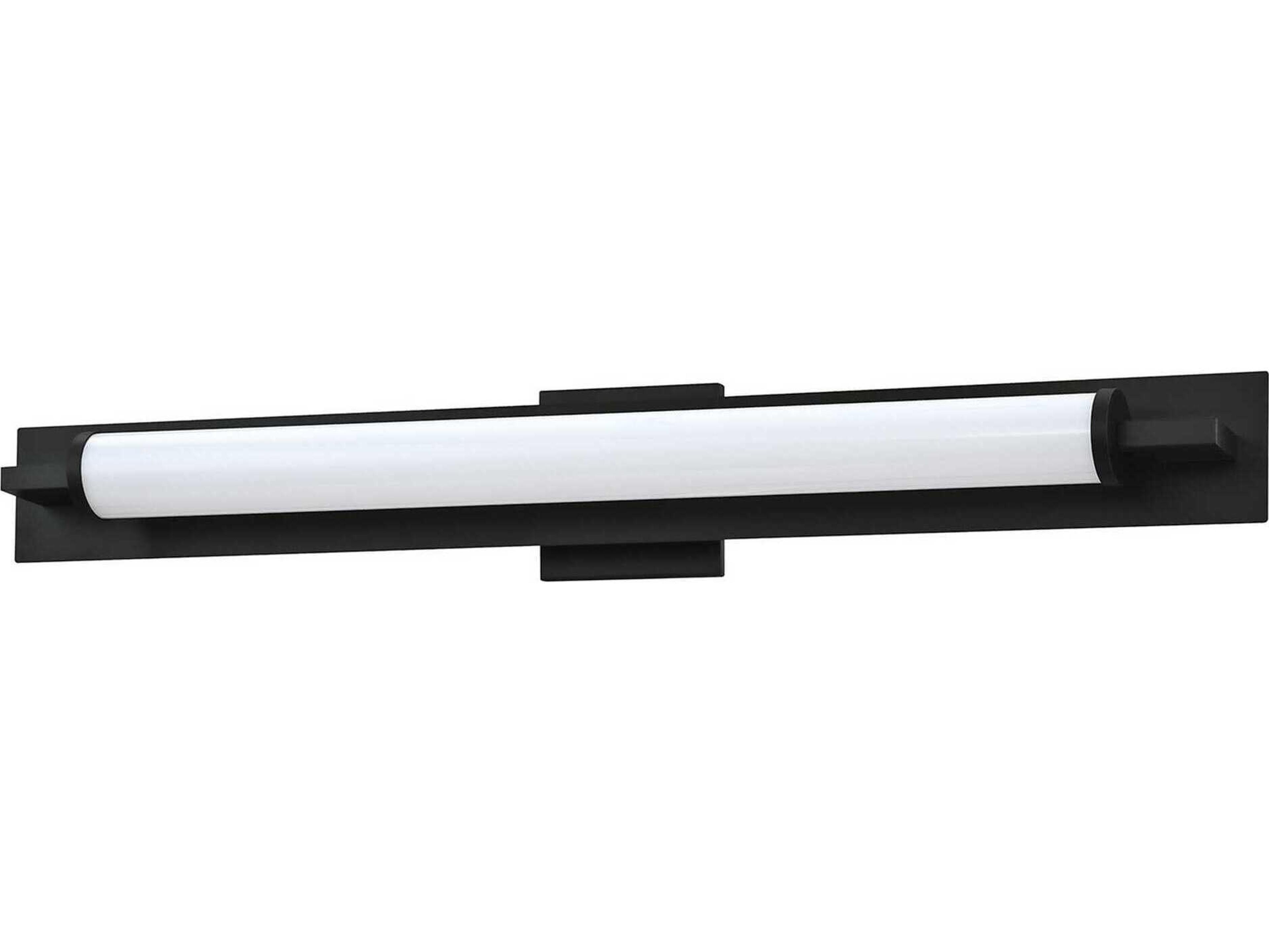 Endura Black Glass Vanity Light