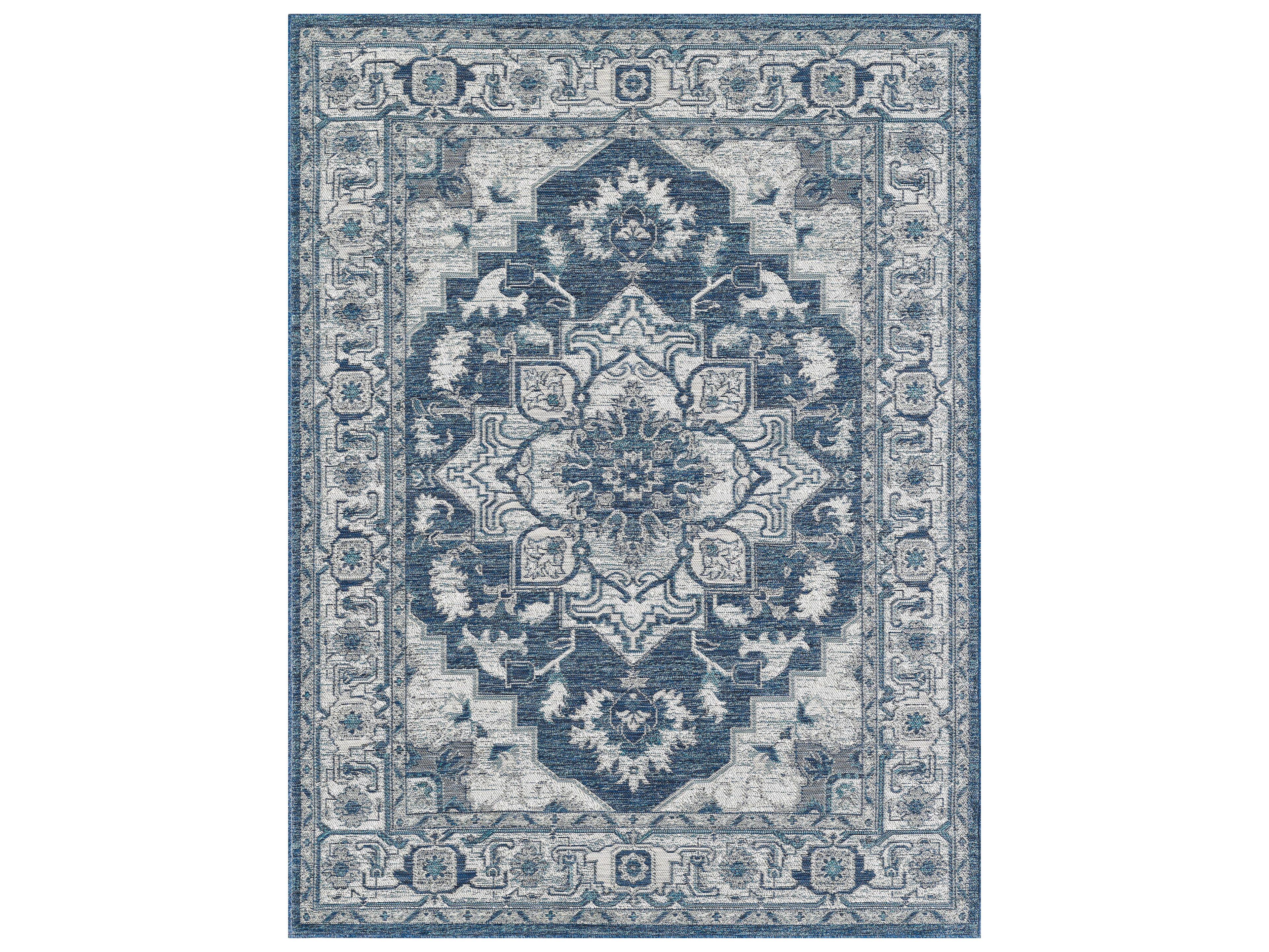 Dahlia Bordered Area Rug