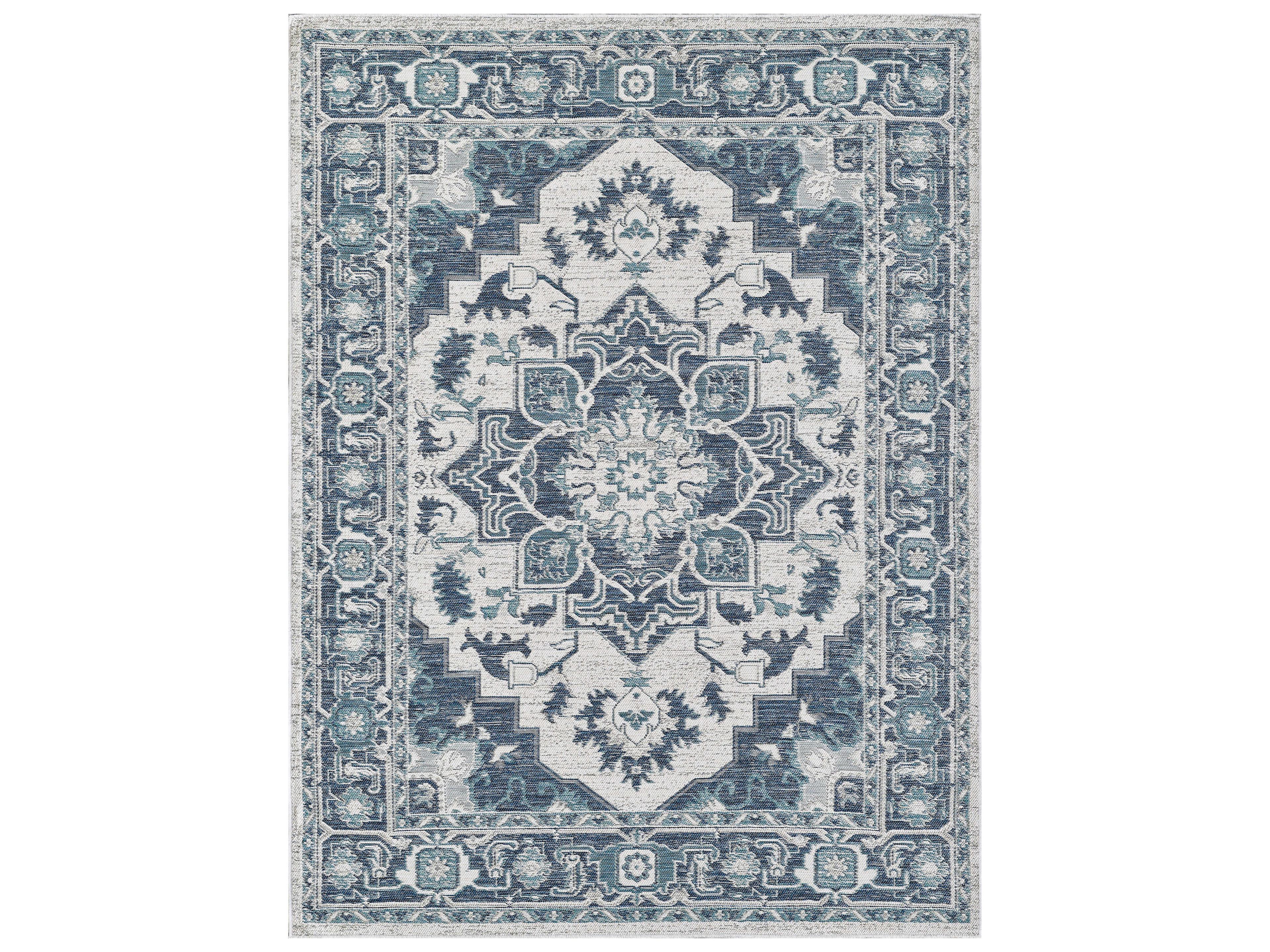 KAS Dahlia Bordered Area Rug