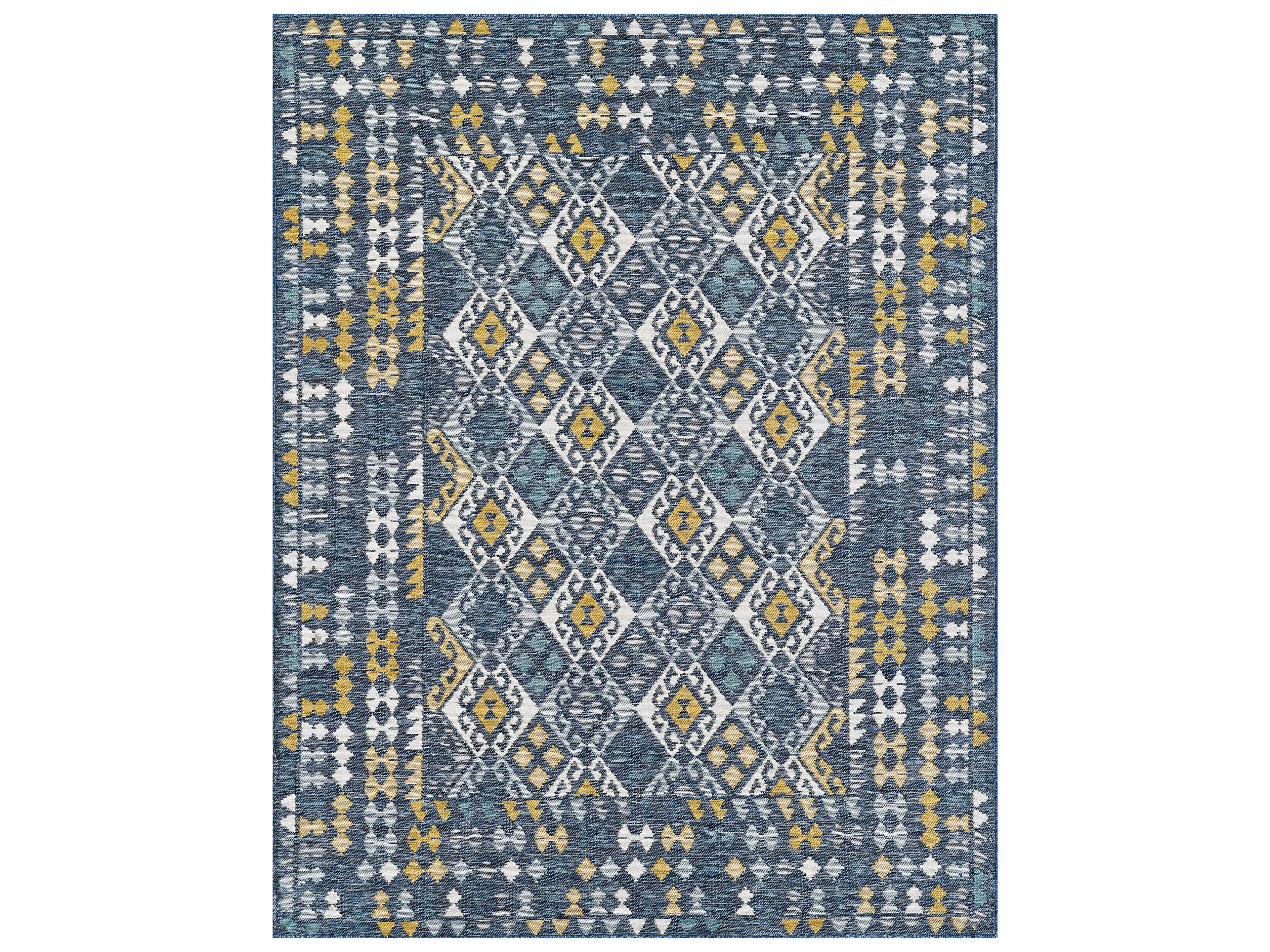 Dahlia Bordered Area Rug