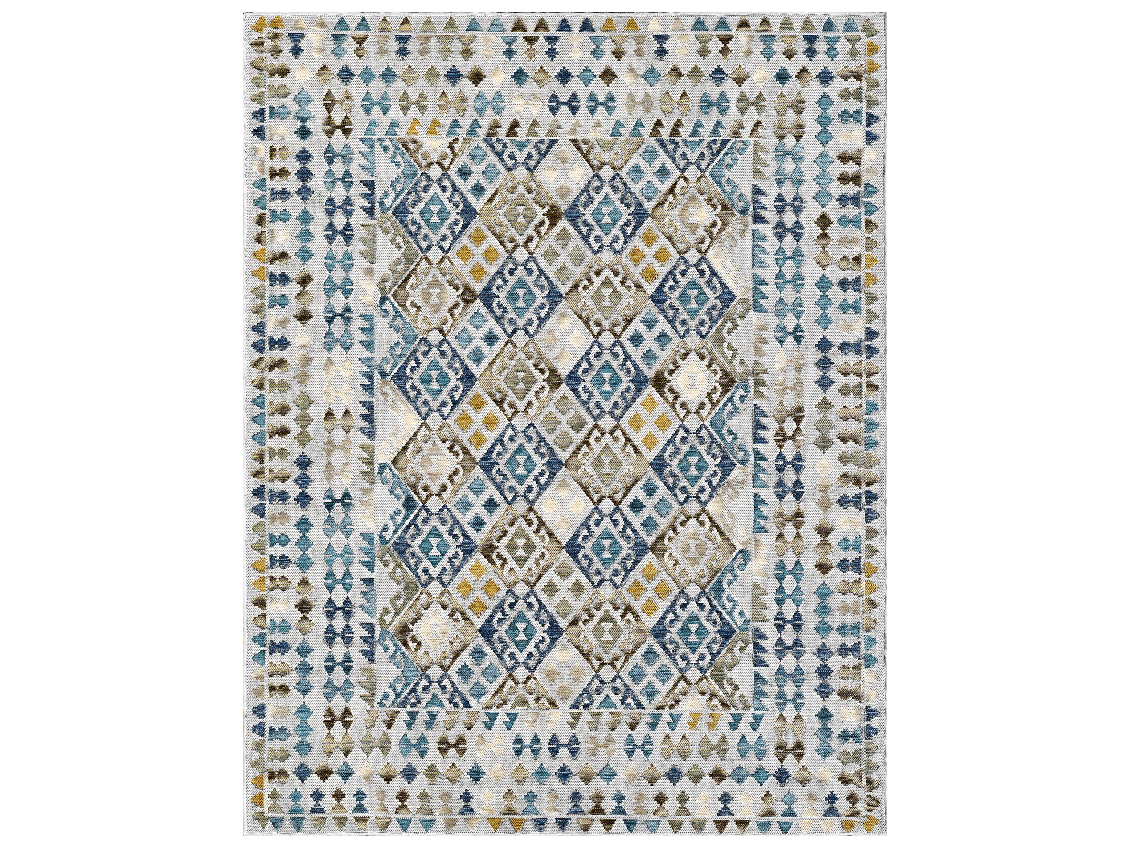 KAS Dahlia Bordered Area Rug